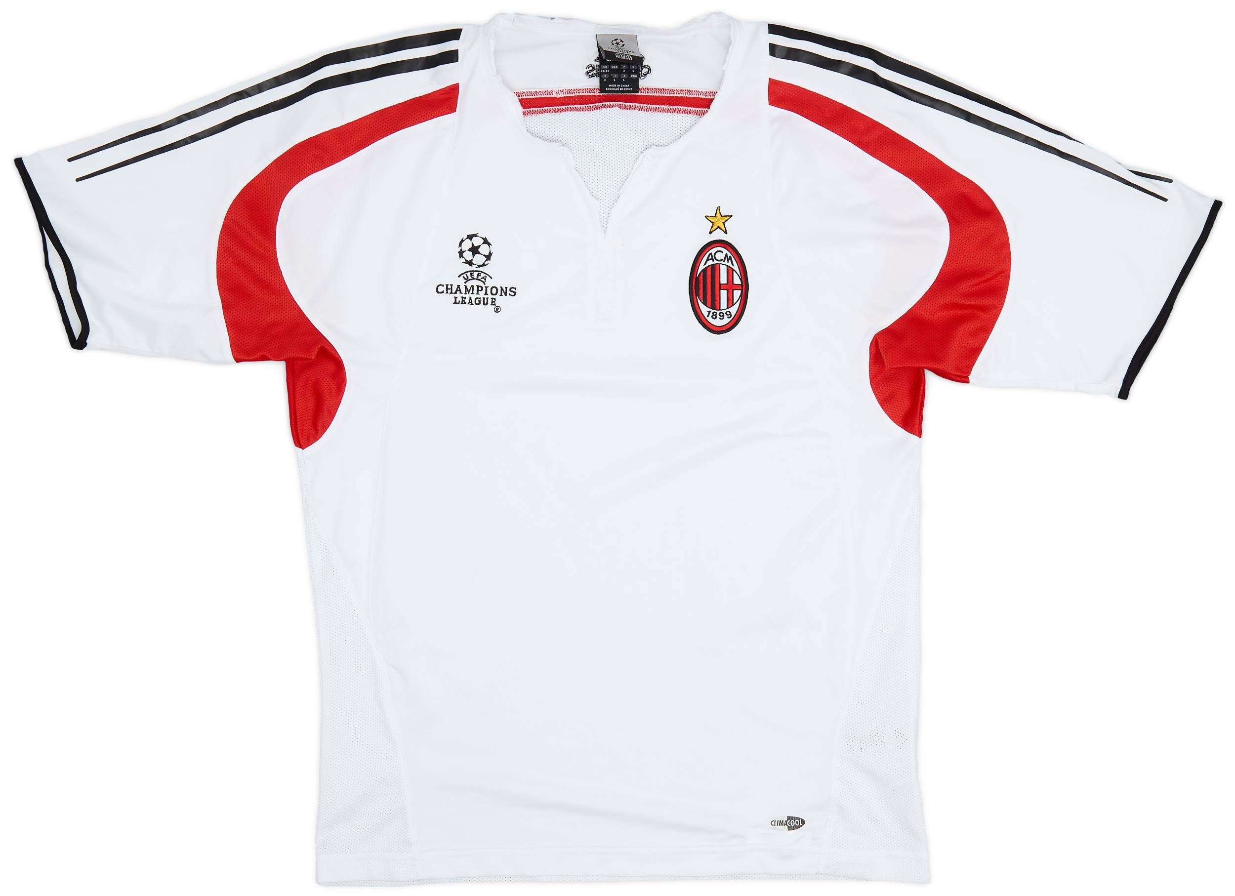 2004-05 AC Milan adidas Champions League Training Shirt - 5/10 - (M)