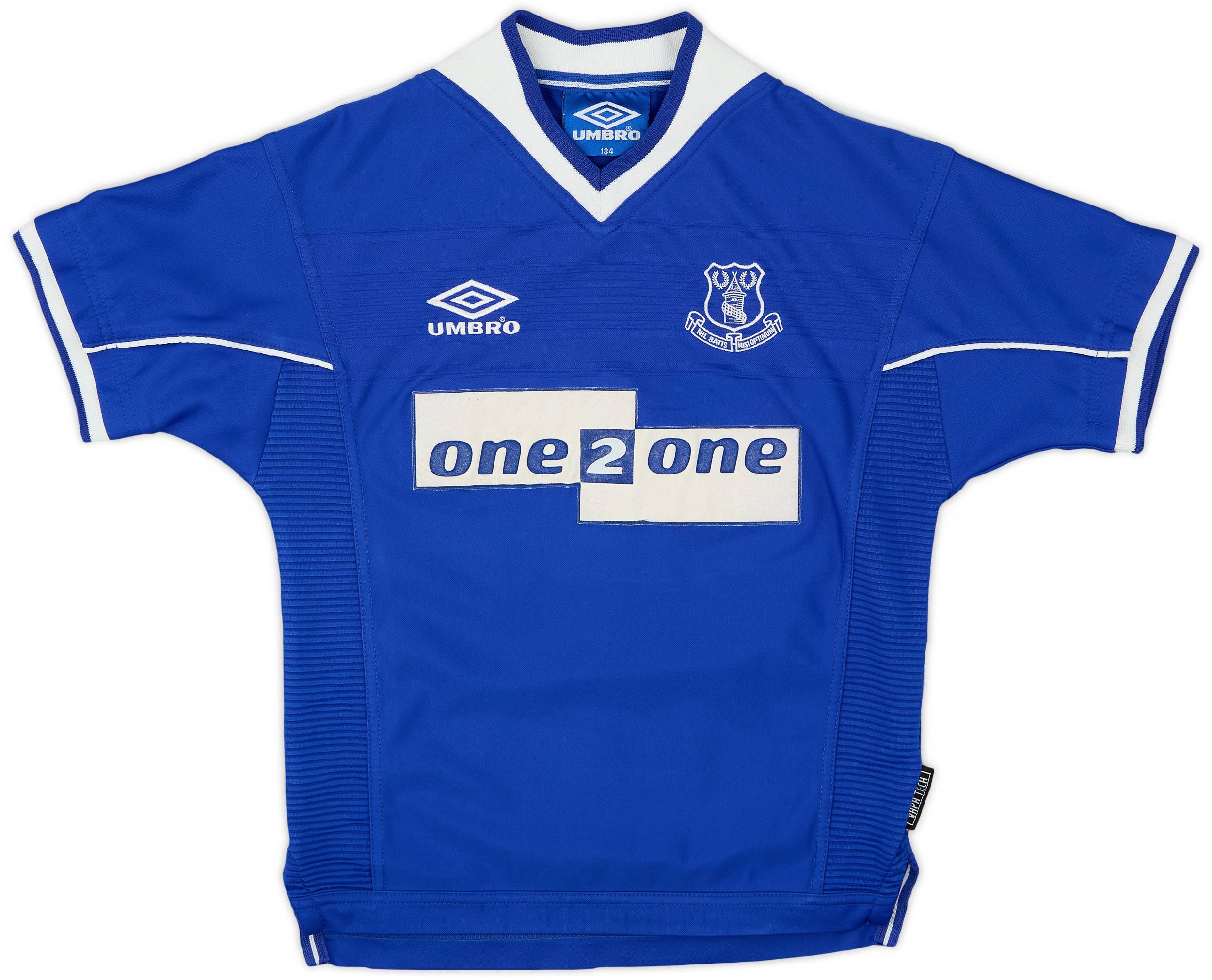 1999-00 Everton Home Shirt - 7/10 - (L.Boys)