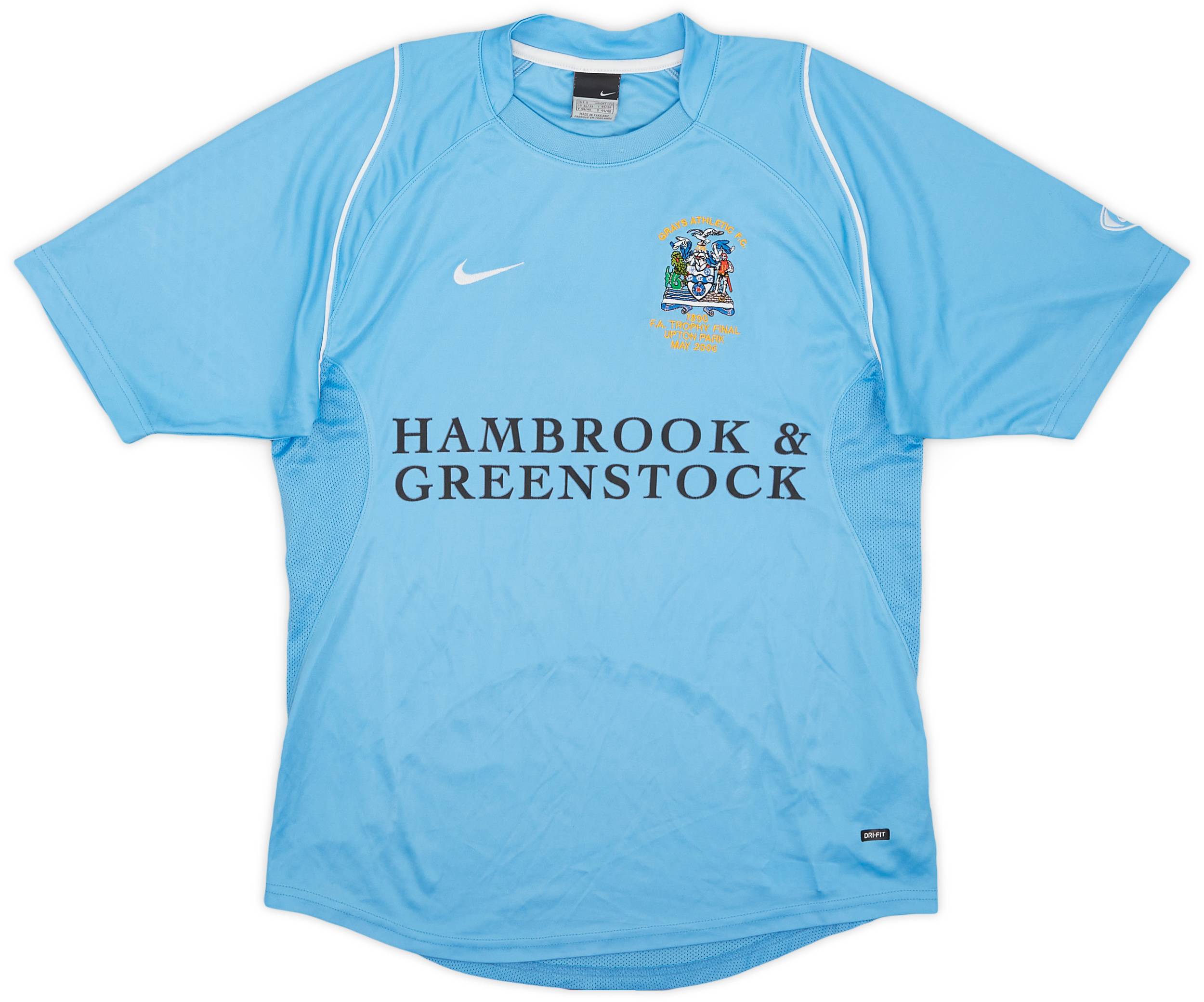 2005-06 Grays Athletic 'FA Trophy' Home Shirt - 8/10 - (S)