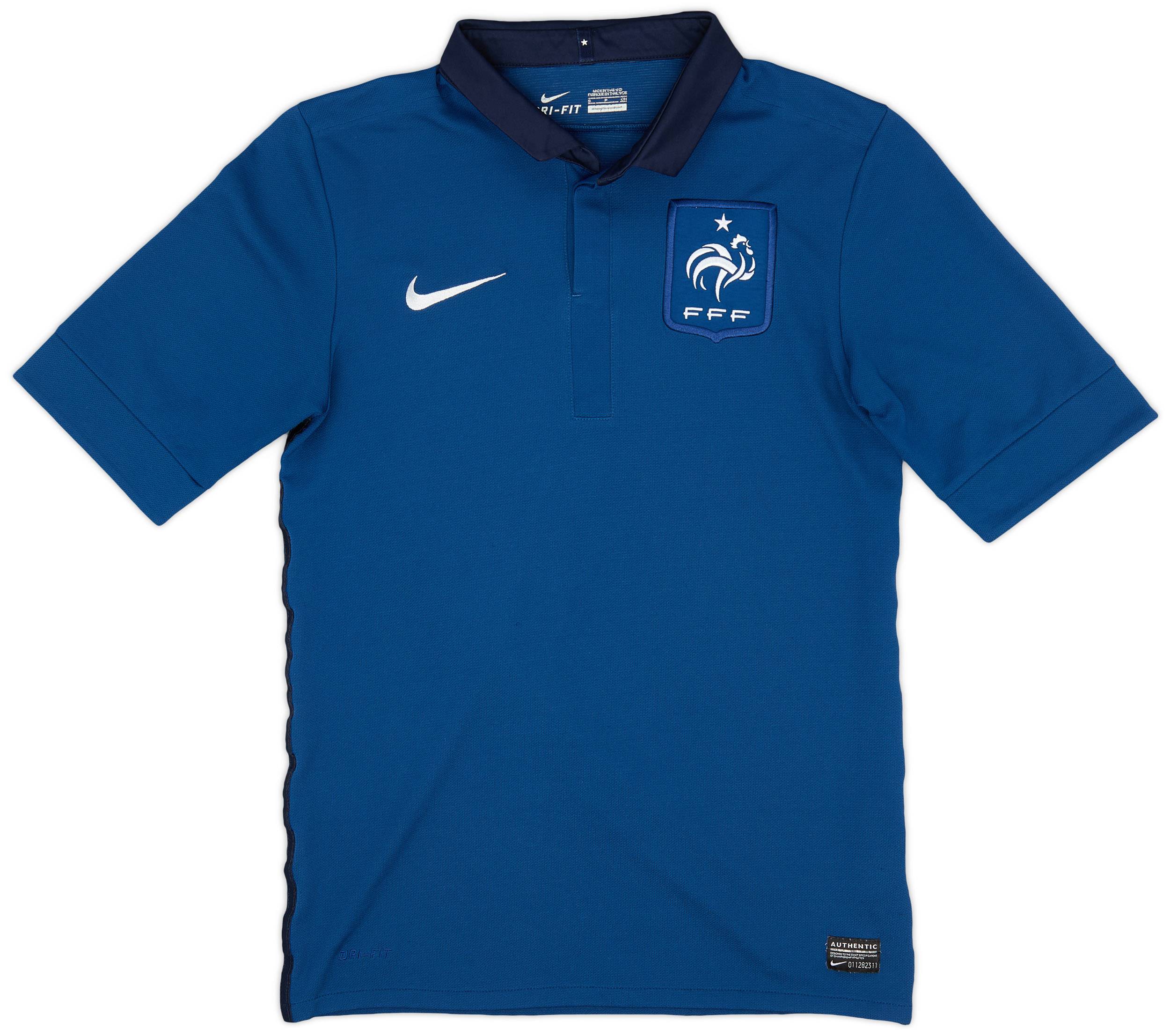 2011-12 France Home Shirt - 9/10 - (S)