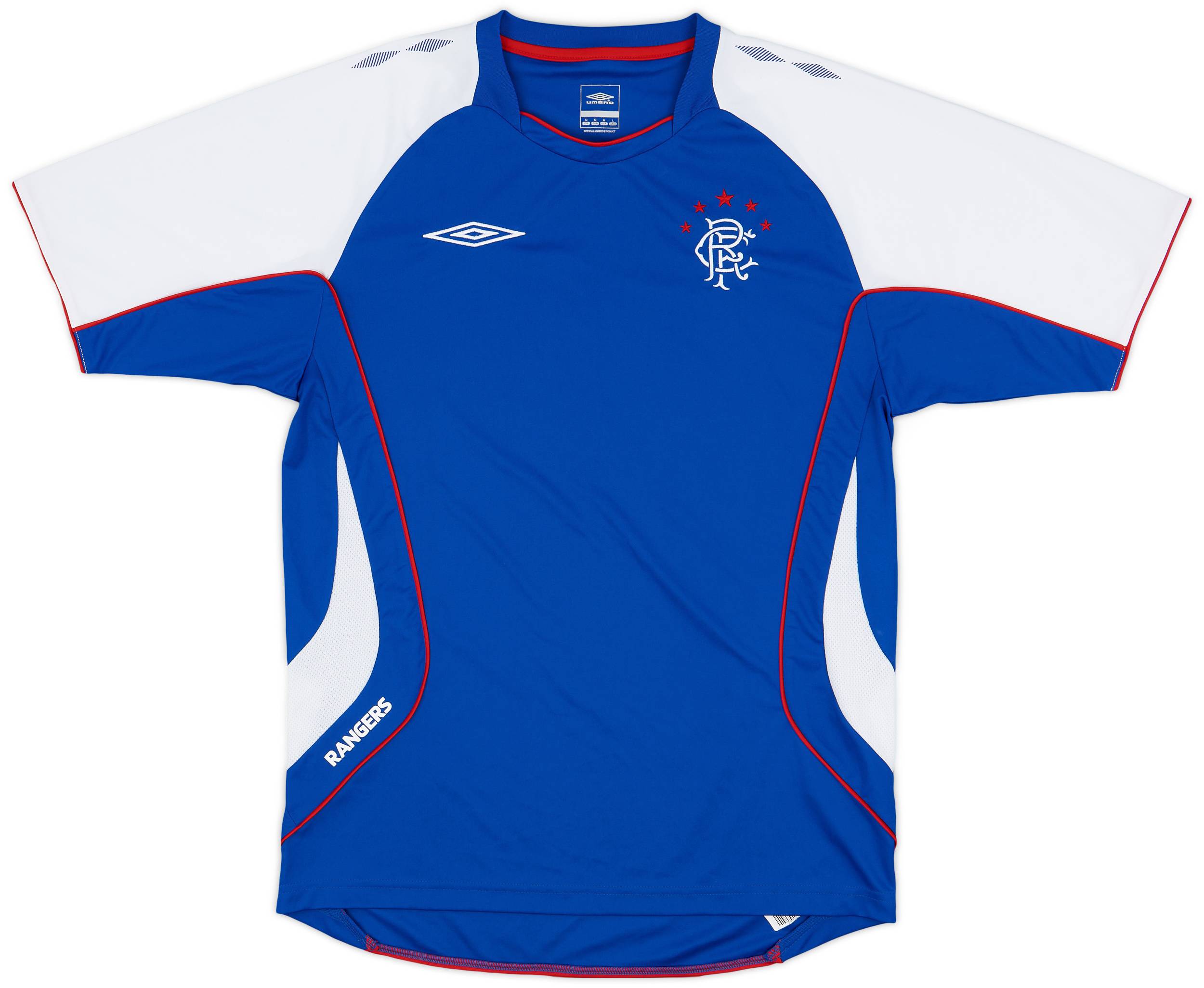 2007-08 Rangers Umbro Training Shirt - 9/10 - (M)