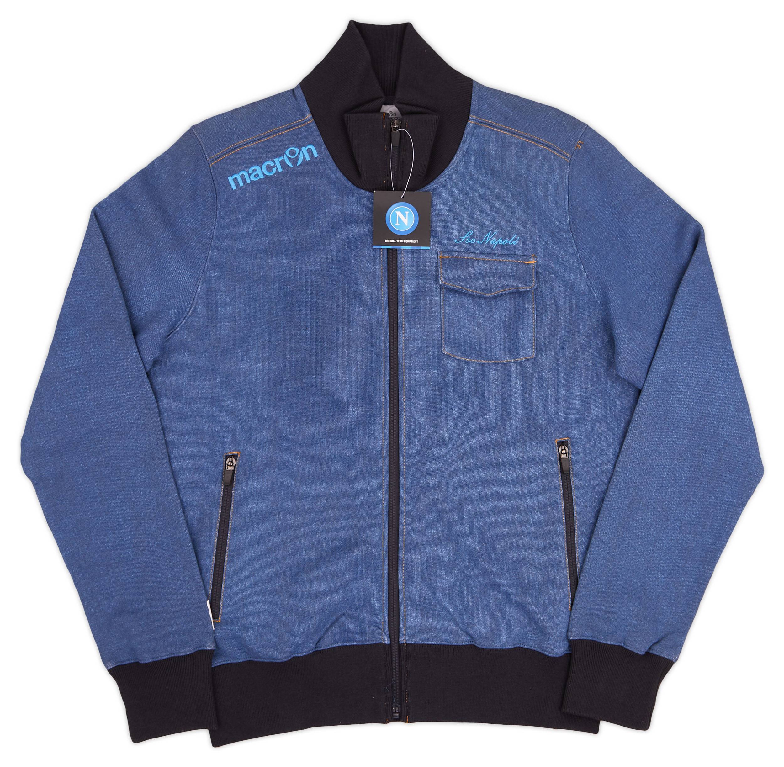 2014-15 Napoli Macron Track Jacket