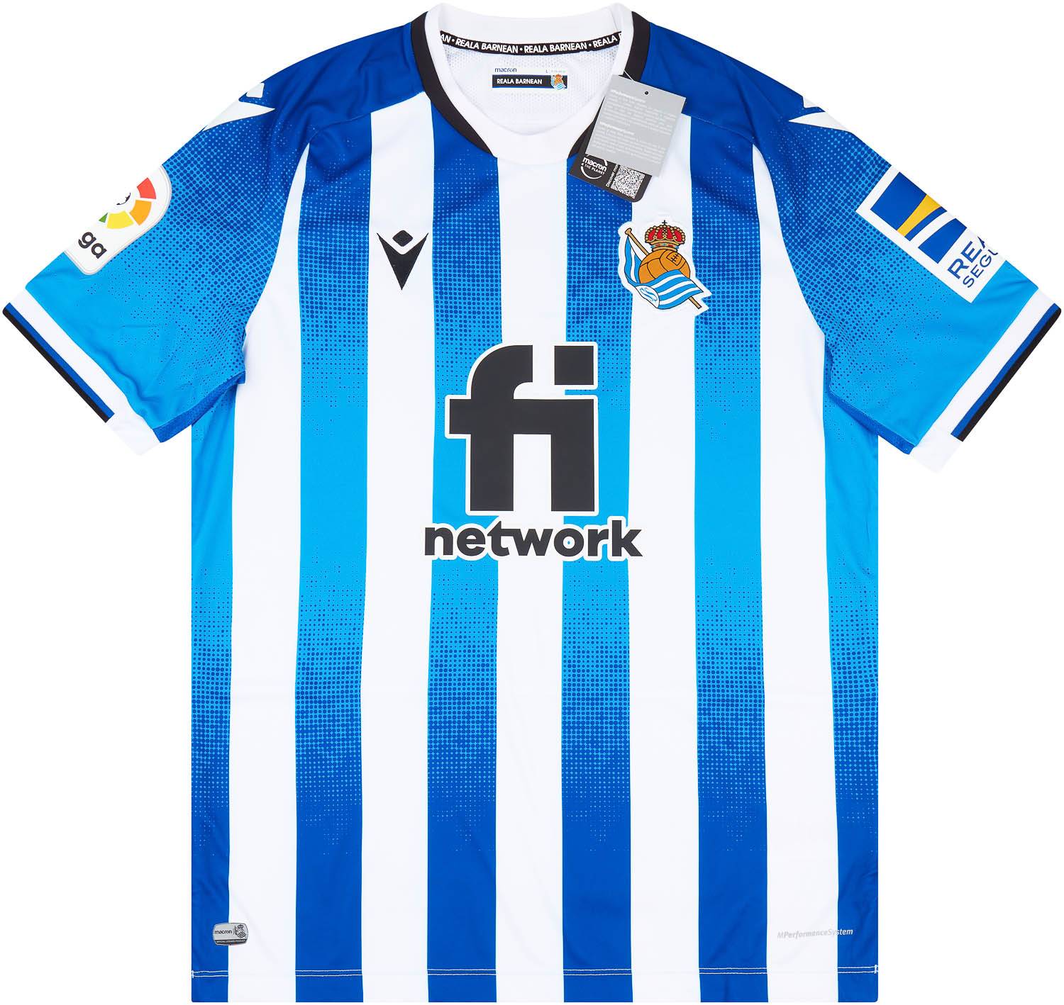 2021-22 Real Sociedad Home Shirt