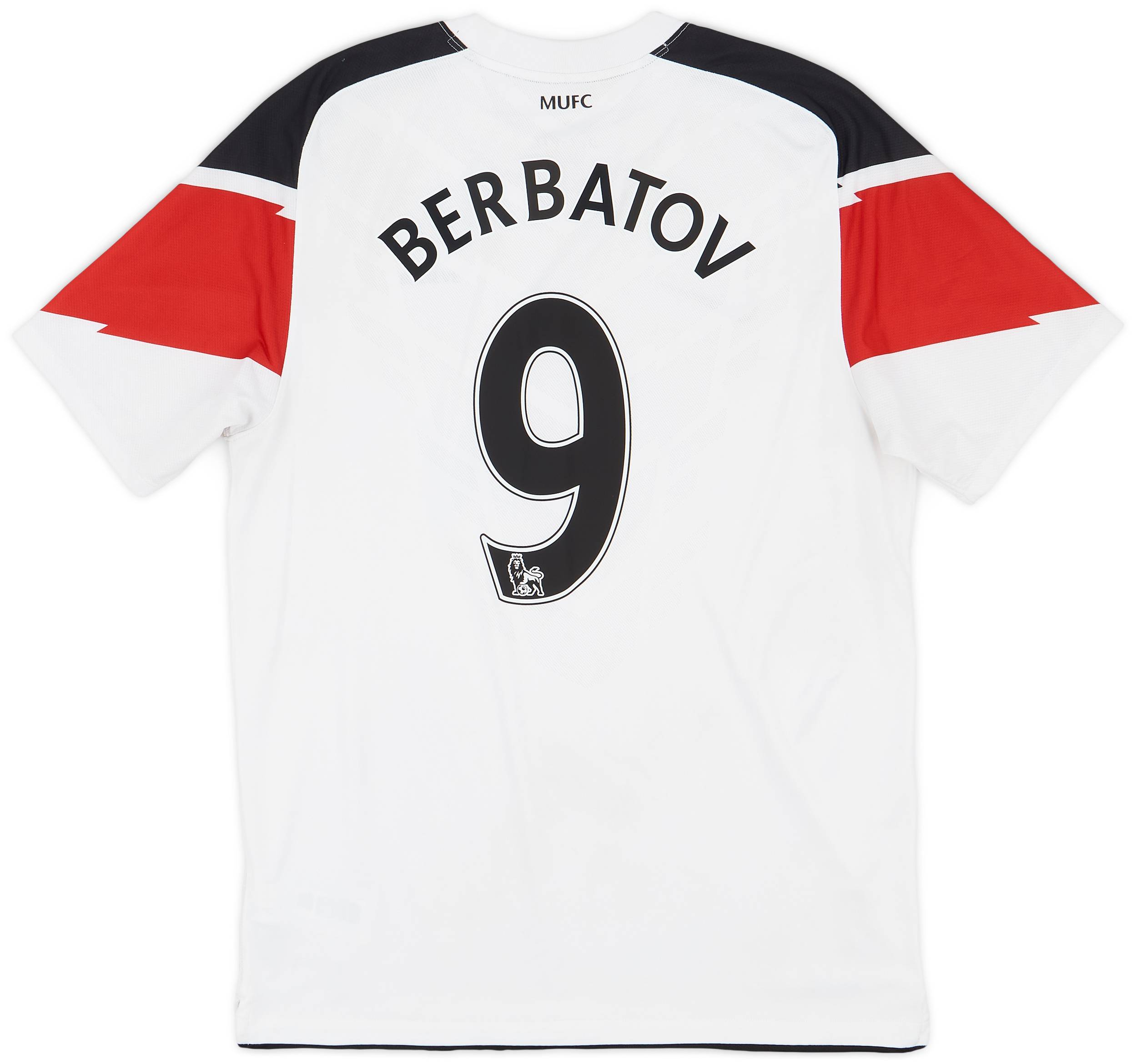 2010-12 Manchester United Away Shirt Berbatov #9 - 7/10 - (M)