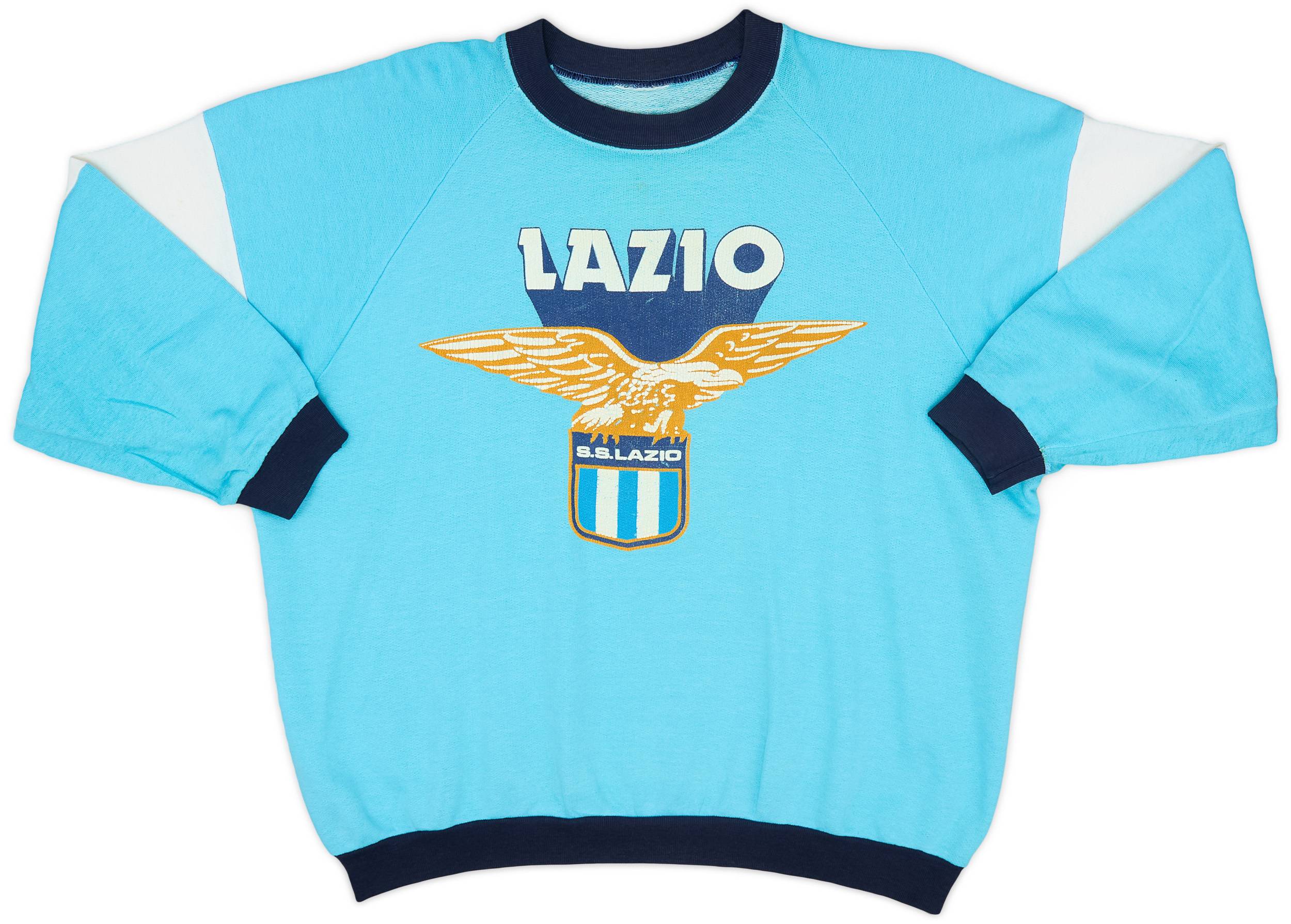 1990-91 Lazio Le Felpe Dei Grandi Club Sweat Top - 5/10 - (XXL)