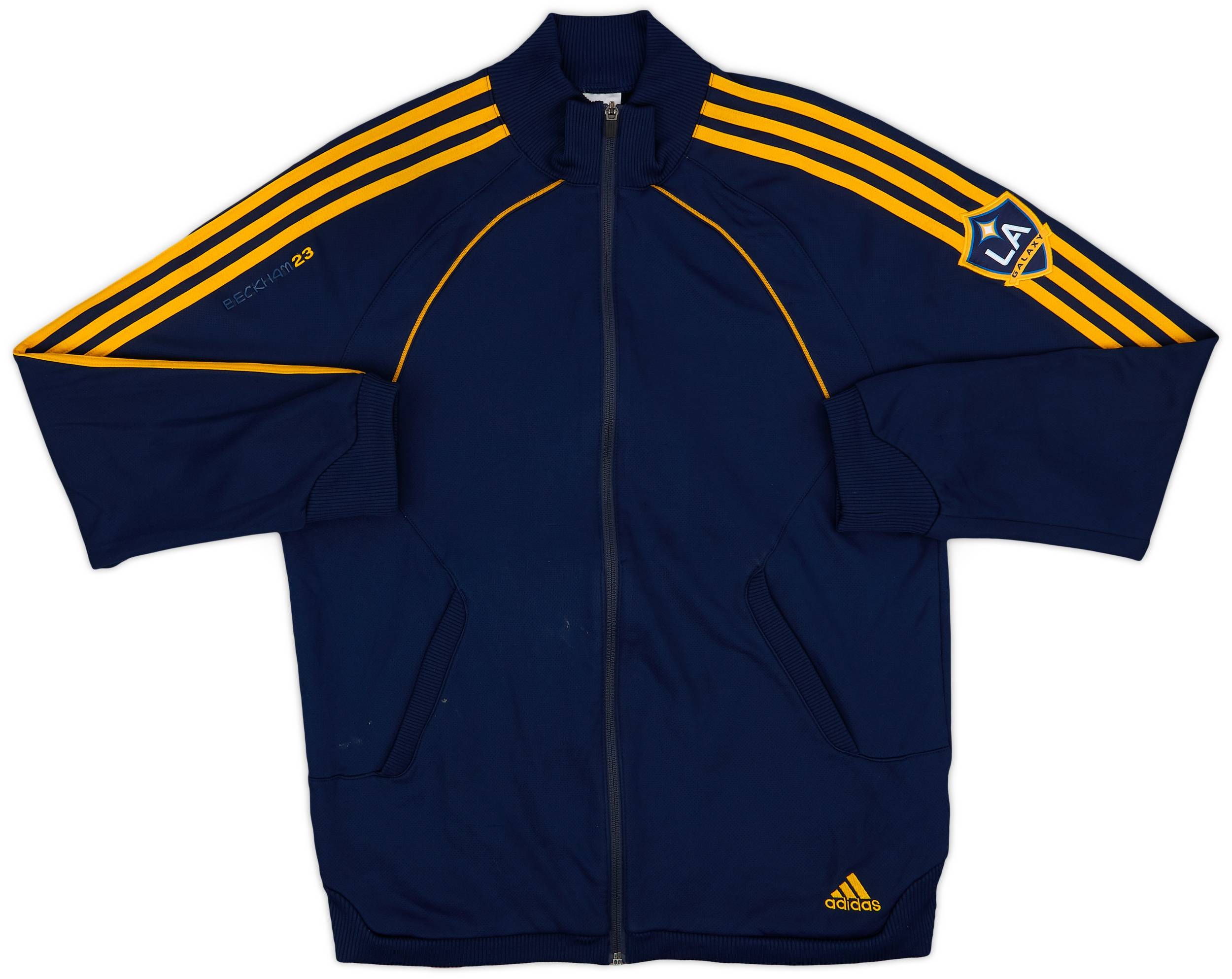 2007-08 LA Galaxy 'Beckham #23' adidas Track Jacket - 7/10 - (M)