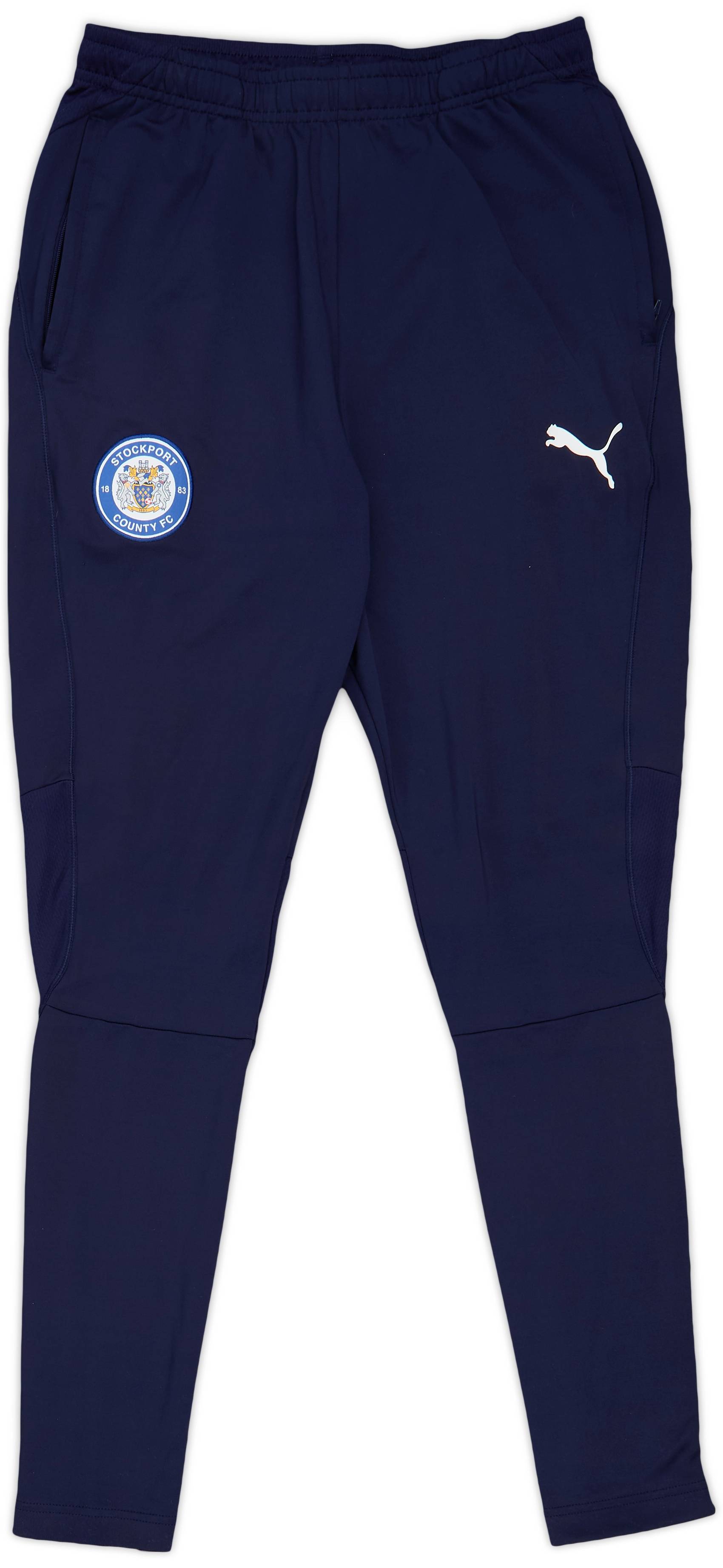 2020-21 Stockport County Puma Track Pants/Bottoms - 10/10 - (S)