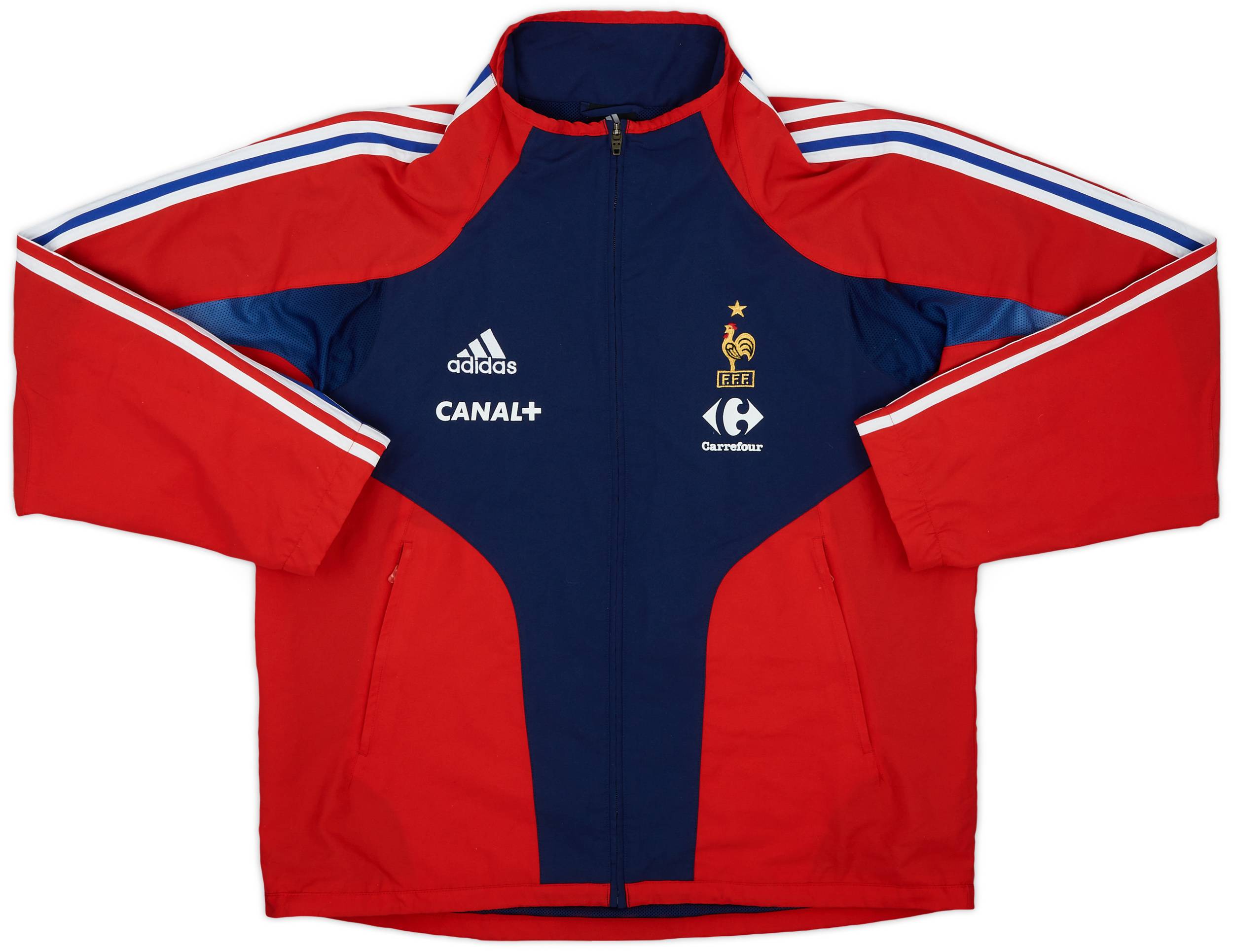 2004-06 France adidas Player Issue Track Jacket - 8/10 - (L)