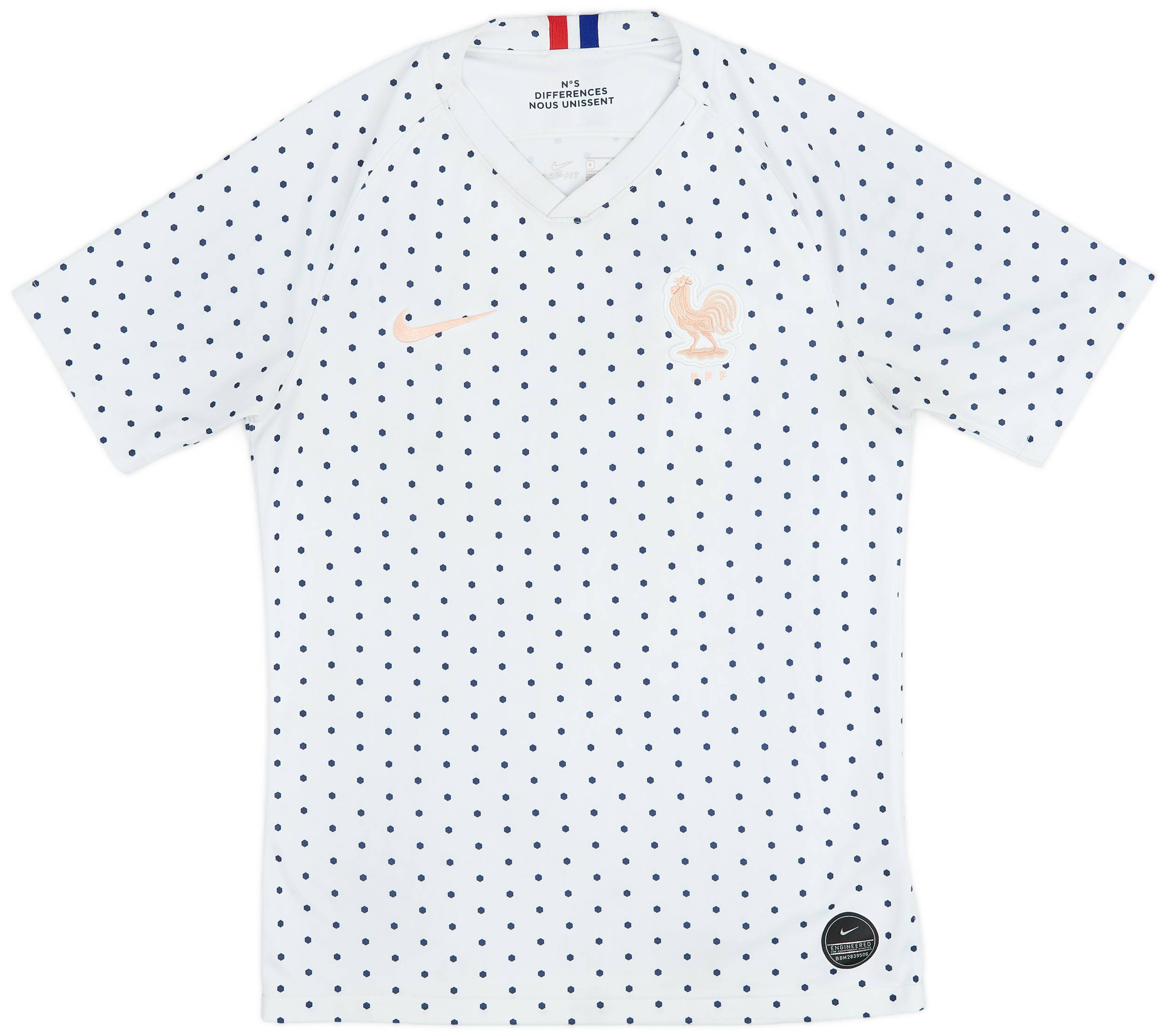 2019 20 France Women s Away Shirt 10 10 Men s S