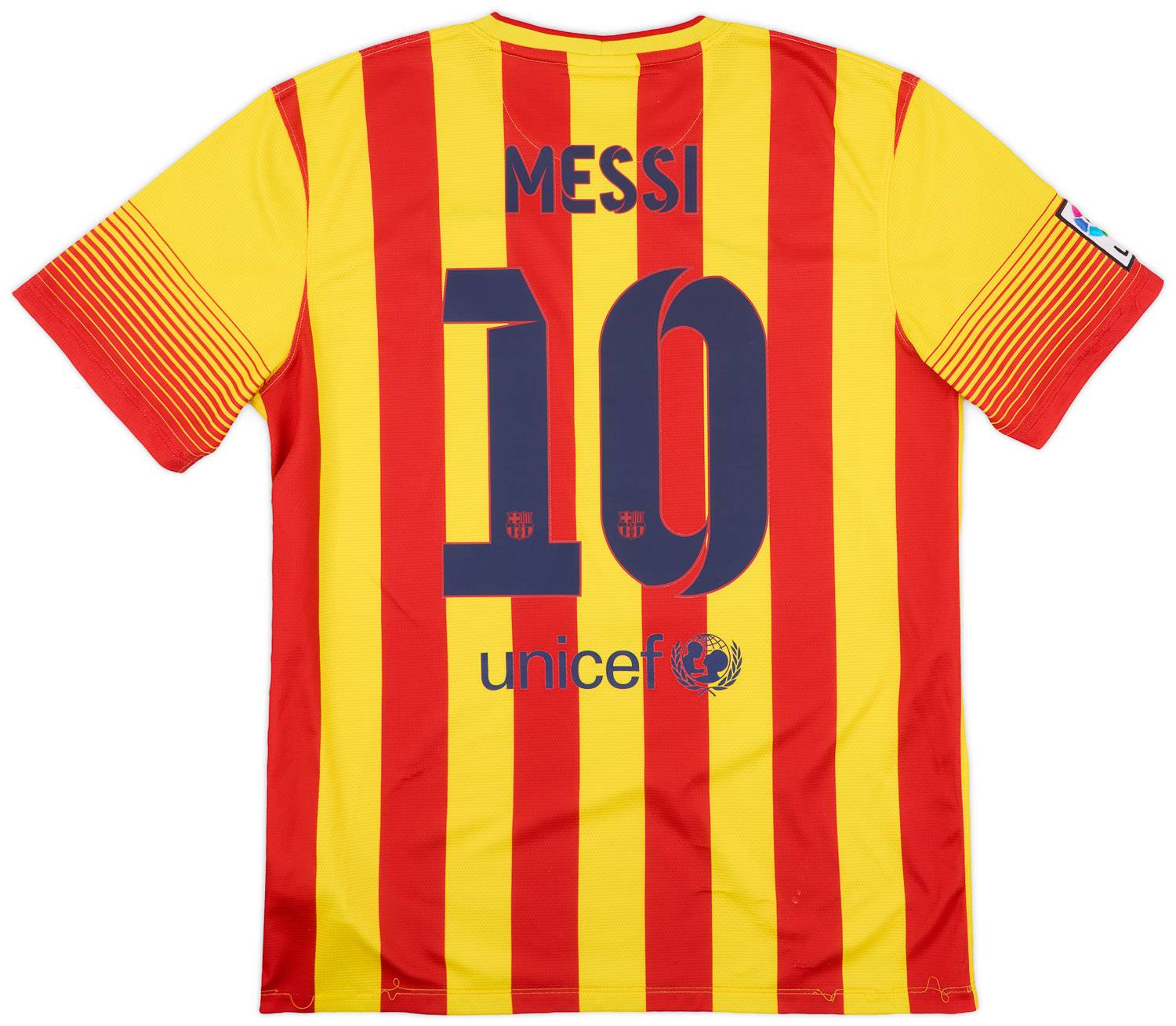 2013-15 Barcelona Away Shirt Messi #10 - 9/10 - (L)