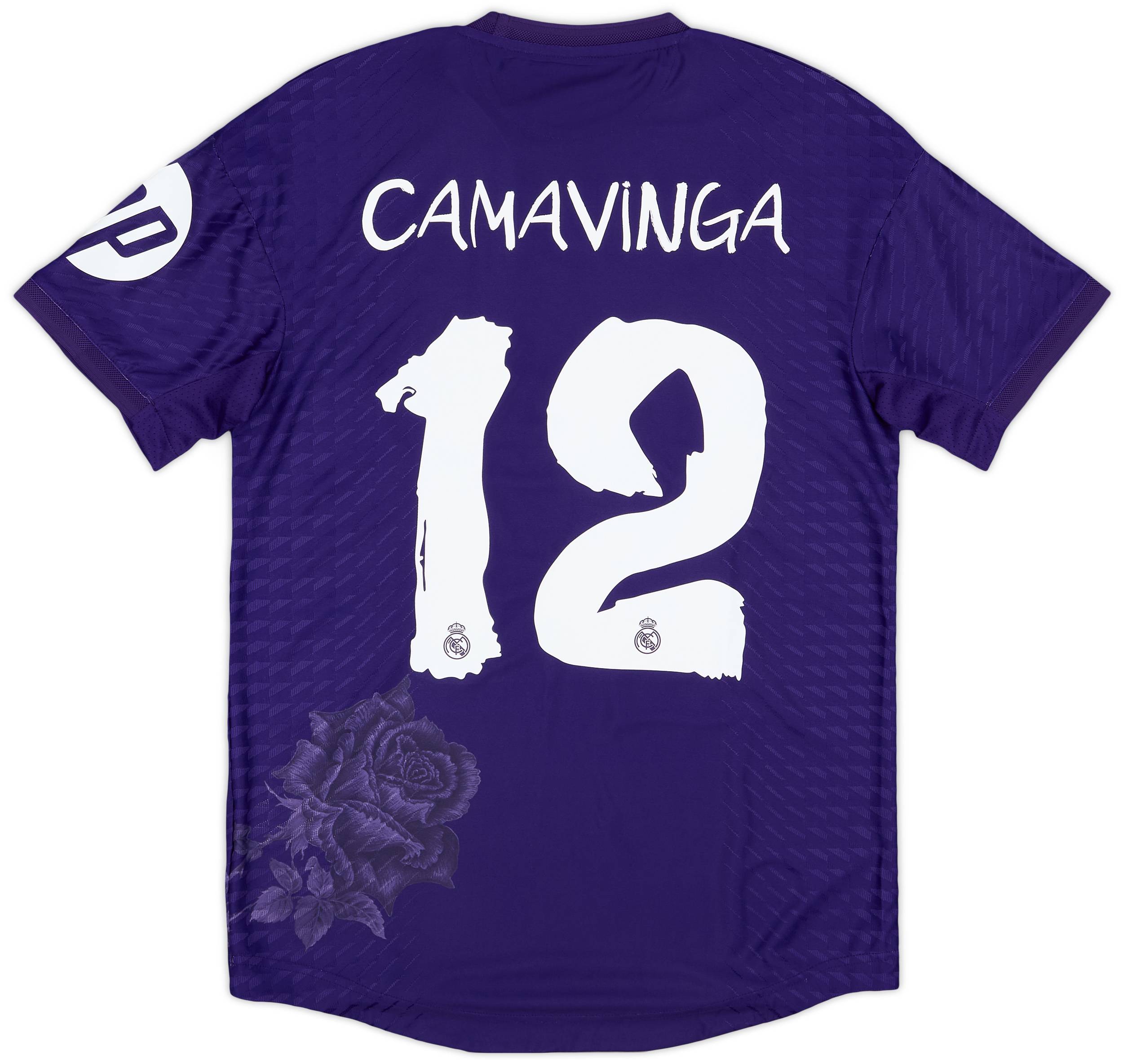 2023-24 Real Madrid Authentic Fourth Shirt Camavinga #12 (S)