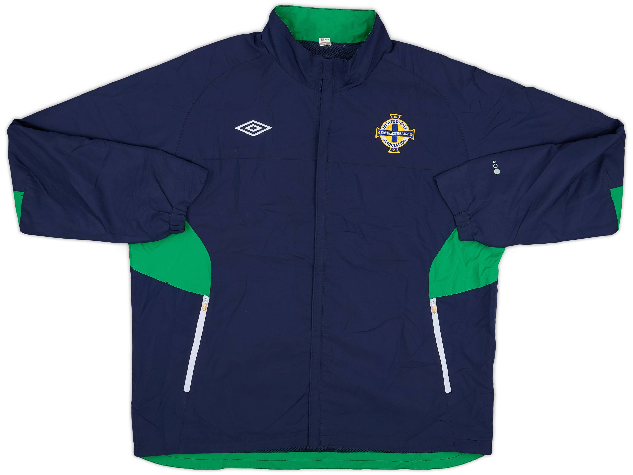 2010-12 Northern Ireland Umbro Track Jacket - 8/10 - (XXL)
