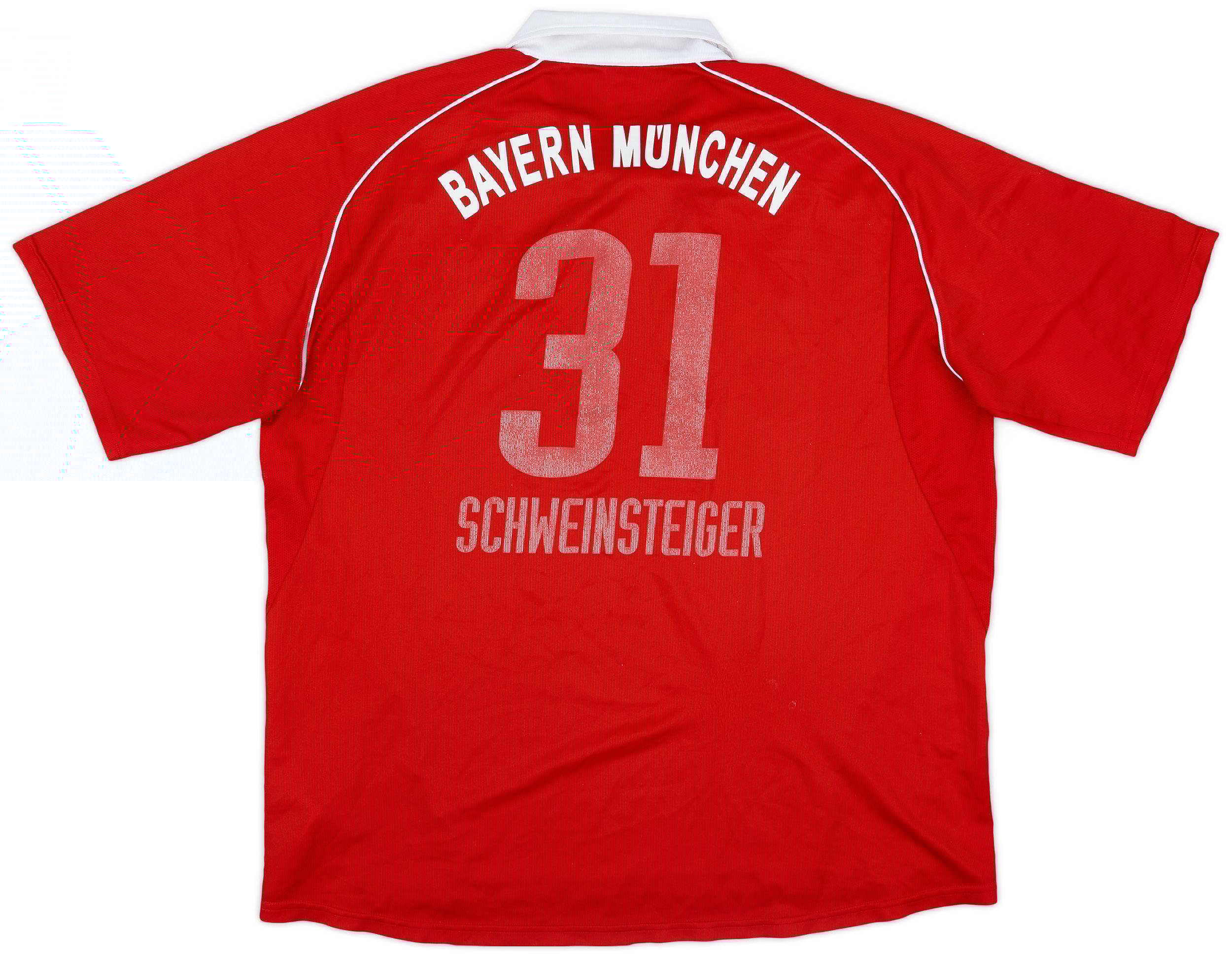 2005-06 Bayern Munich Home Shirt Schweinsteiger #31 - 4/10 - (XXL)
