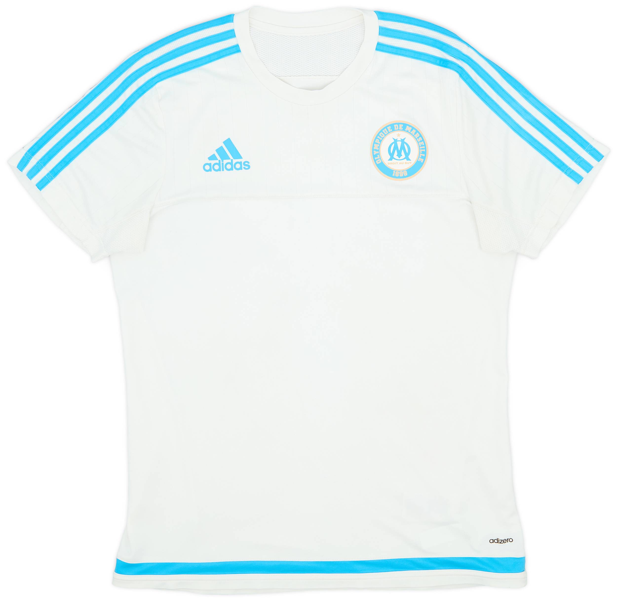 2015-16 Olympique Marseille adidas Training Shirt - 6/10 - (M)