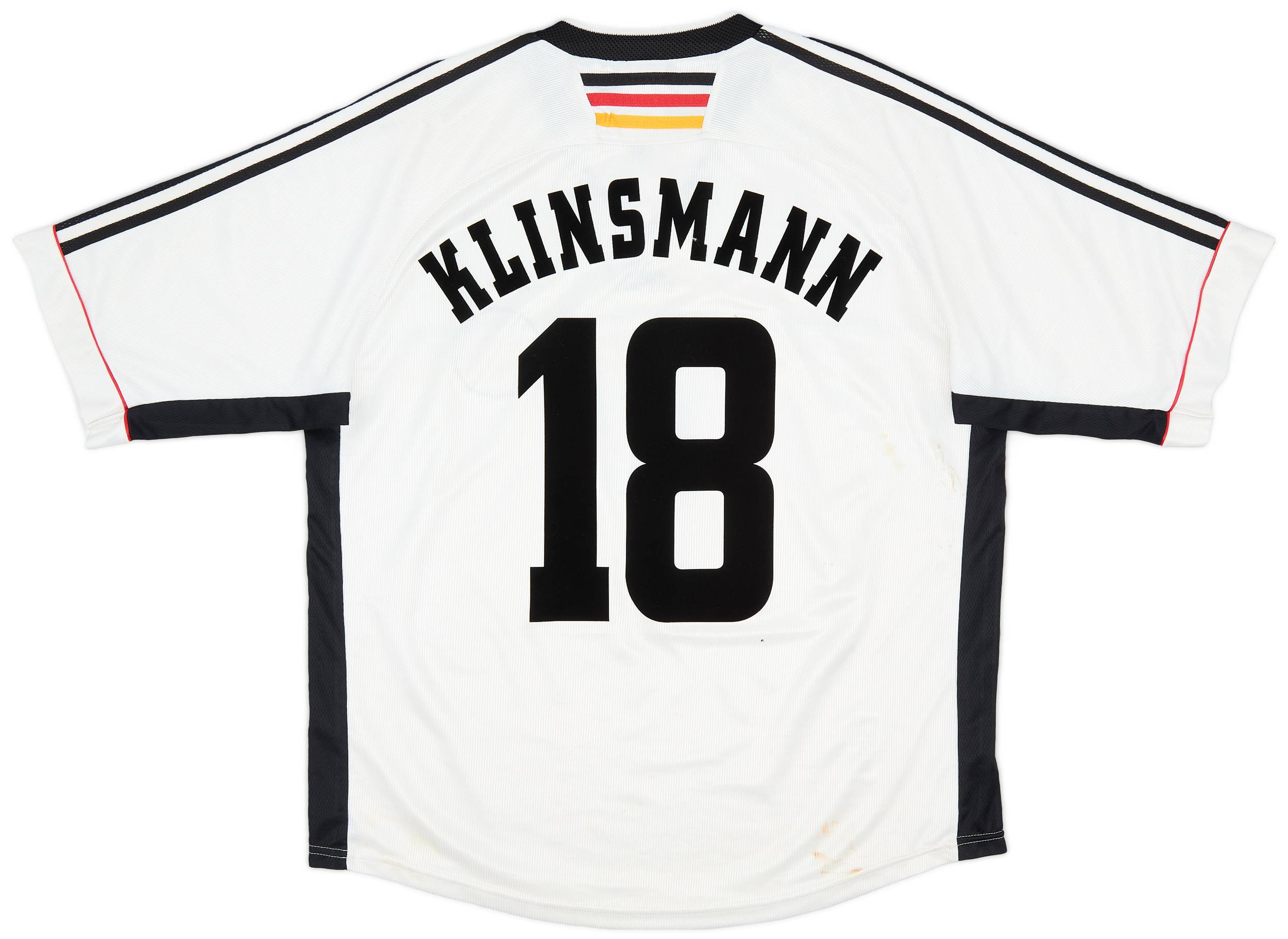 1998-00 Germany Home Shirt Klinsmann #18 - 6/10 - (XL)