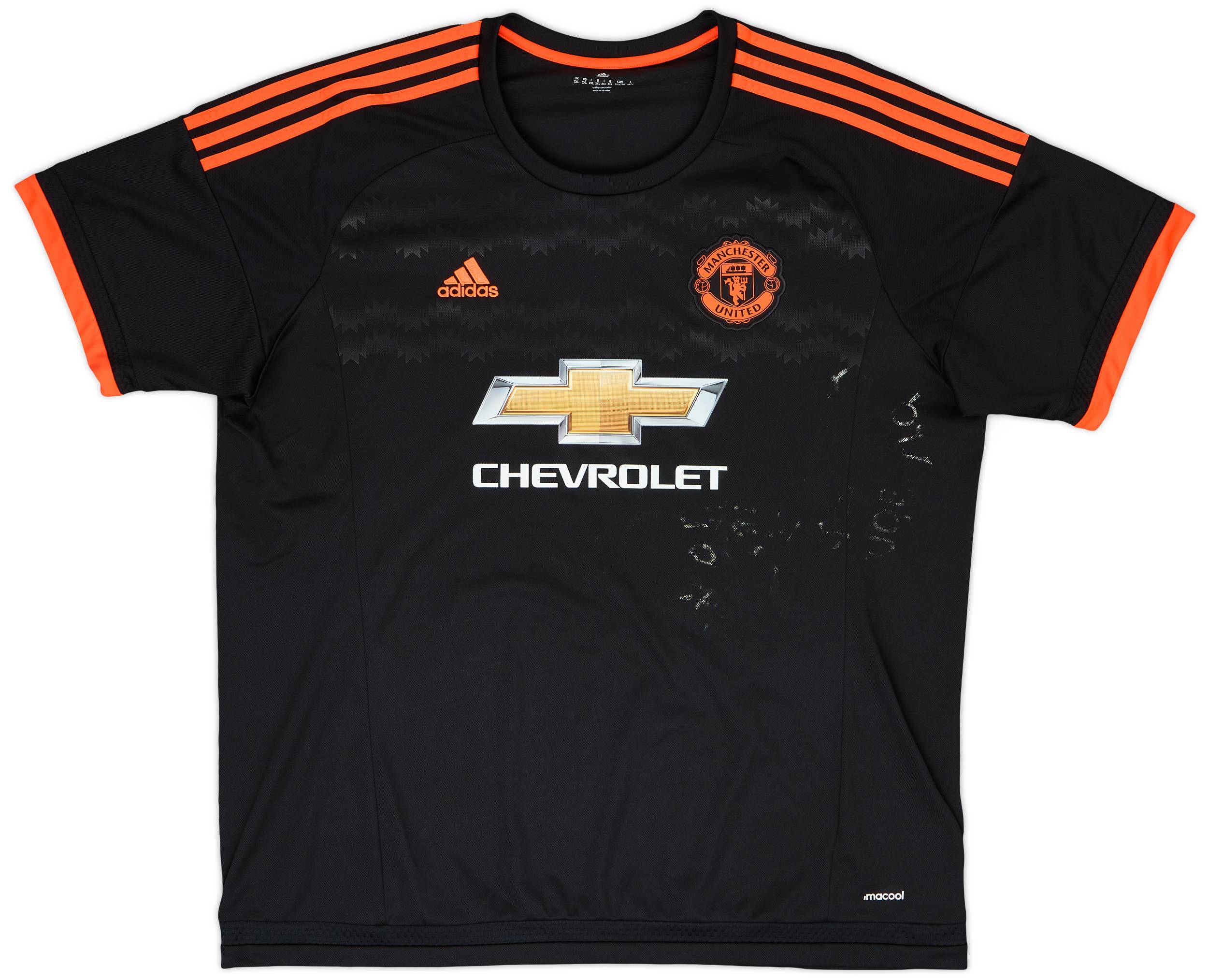 2015-16 Manchester United Third Shirt - 5/10 - (XXL)