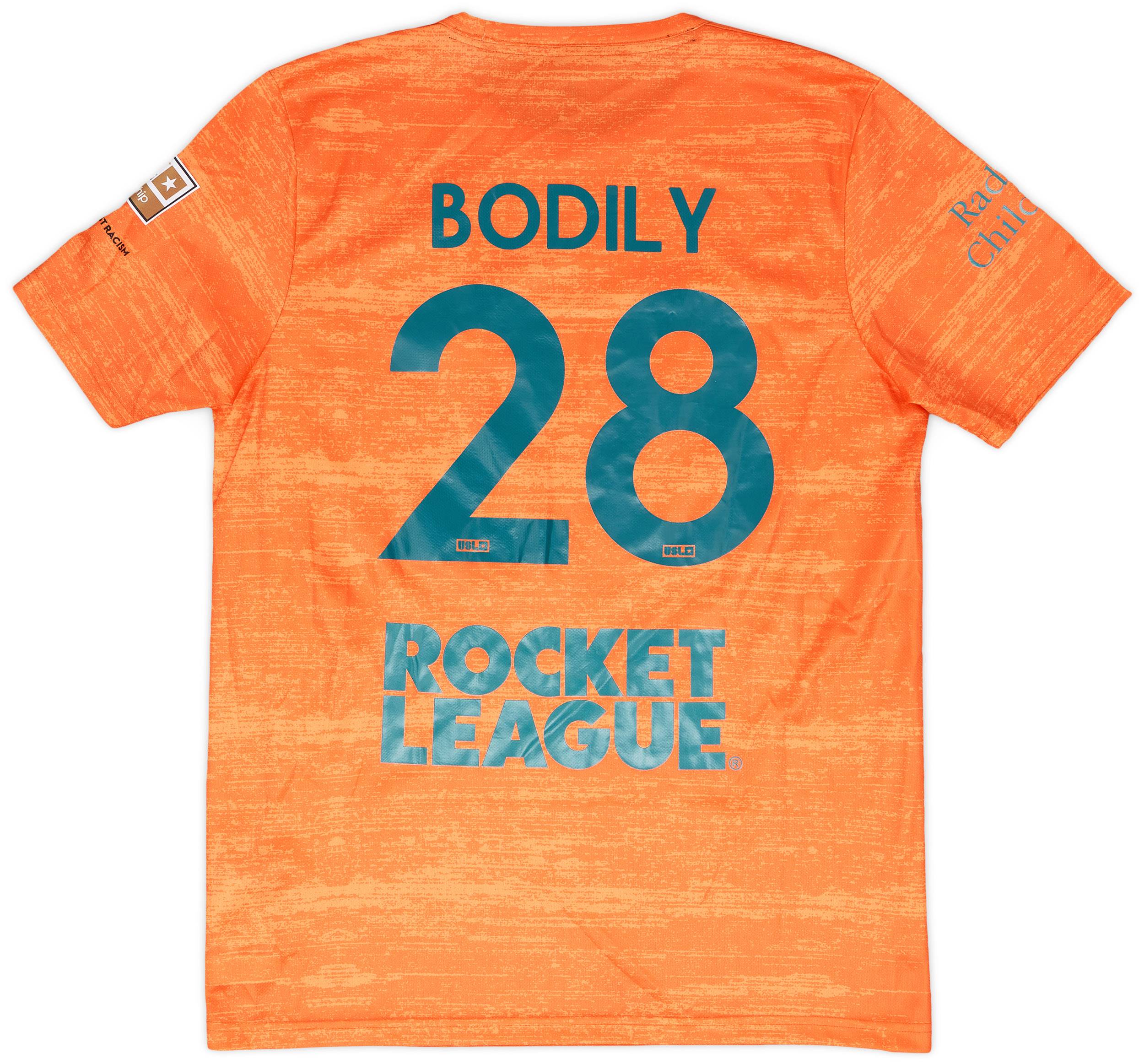 2021 San Diego Loyal Match Issue Away Shirt Bodily #28