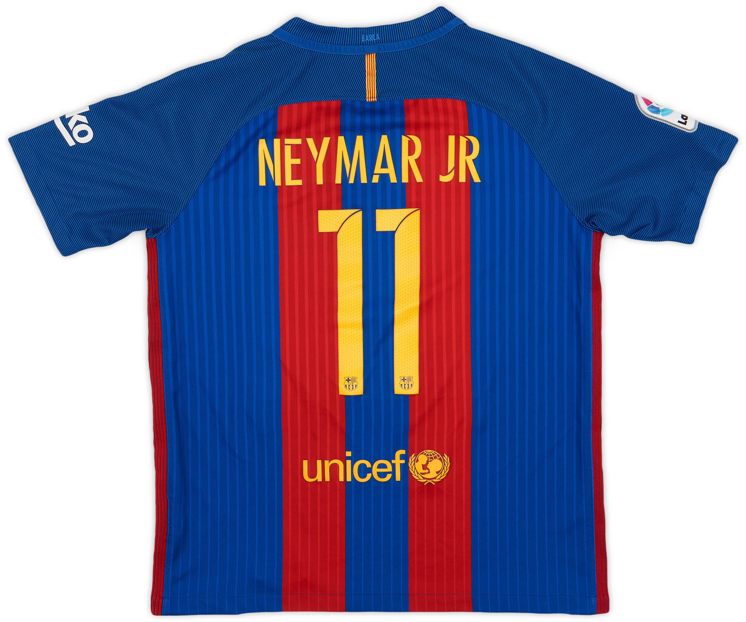 2016 17 Barcelona Home Shirt Neymar Jr 11 6 10 XL.Boys