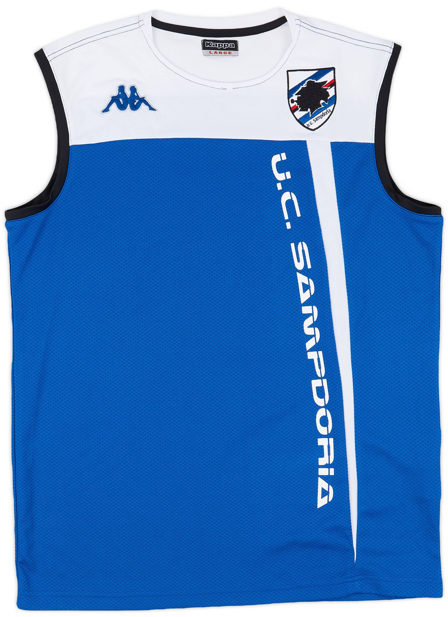2006-07 Sampdoria Kappa Training Shirt - 9/10 - (L)