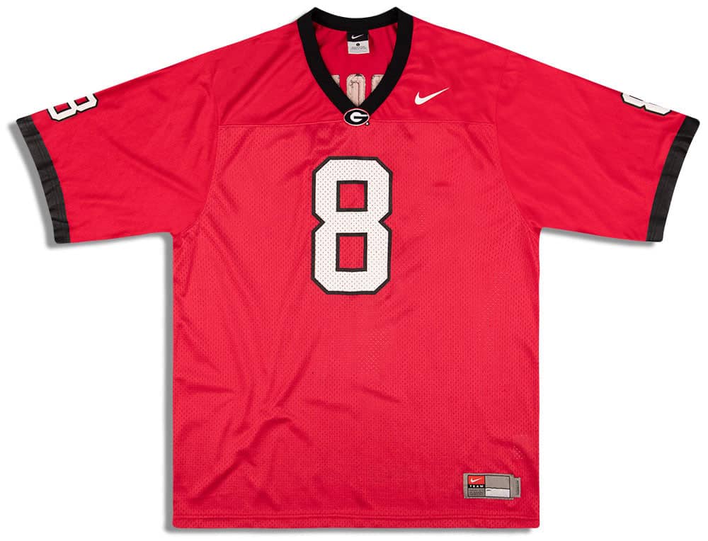 2000s Georgia Bulldogs Rob 8 Nike Jersey Home L
