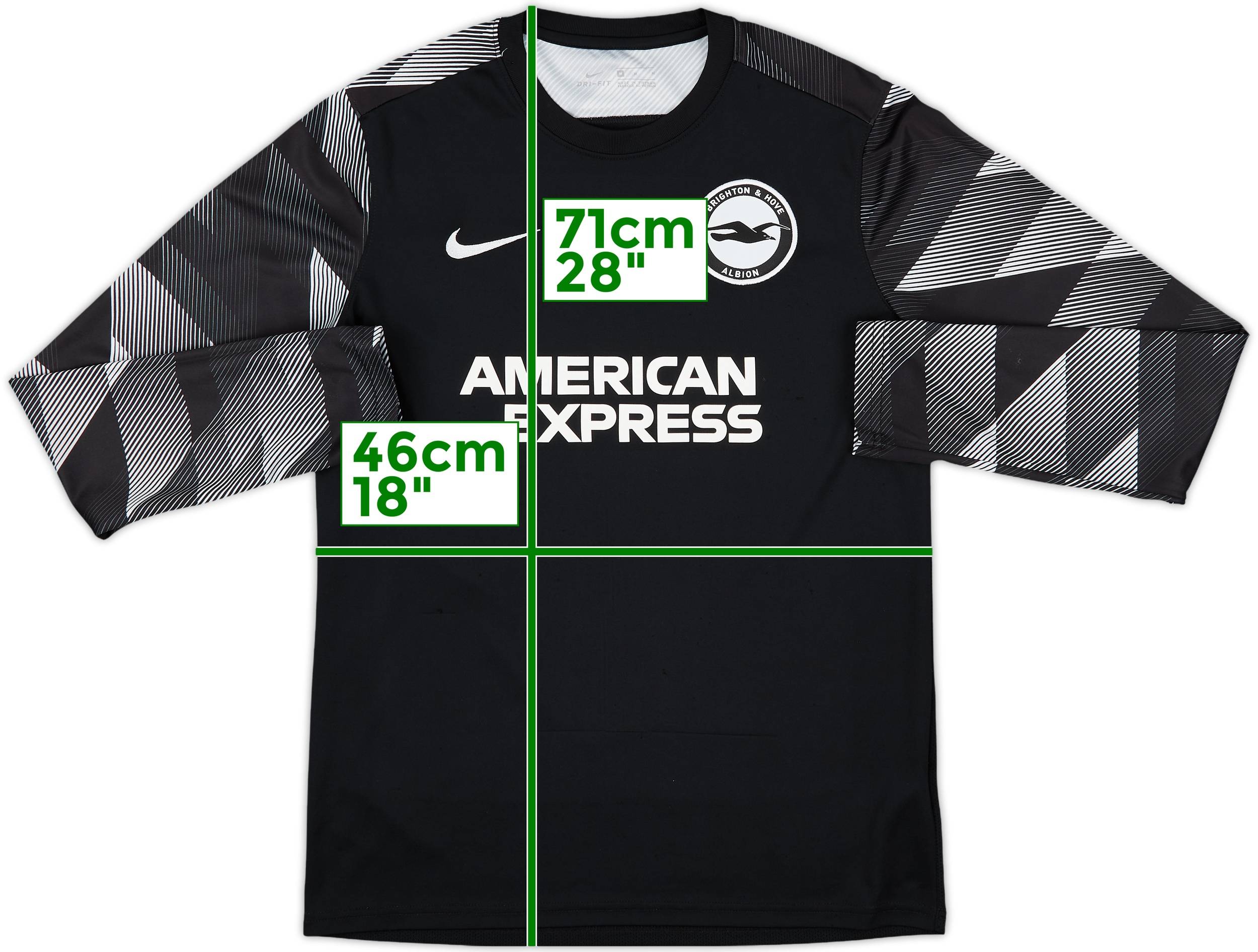 2021-22 Brighton GK Shirt - 8/10 - (M)
