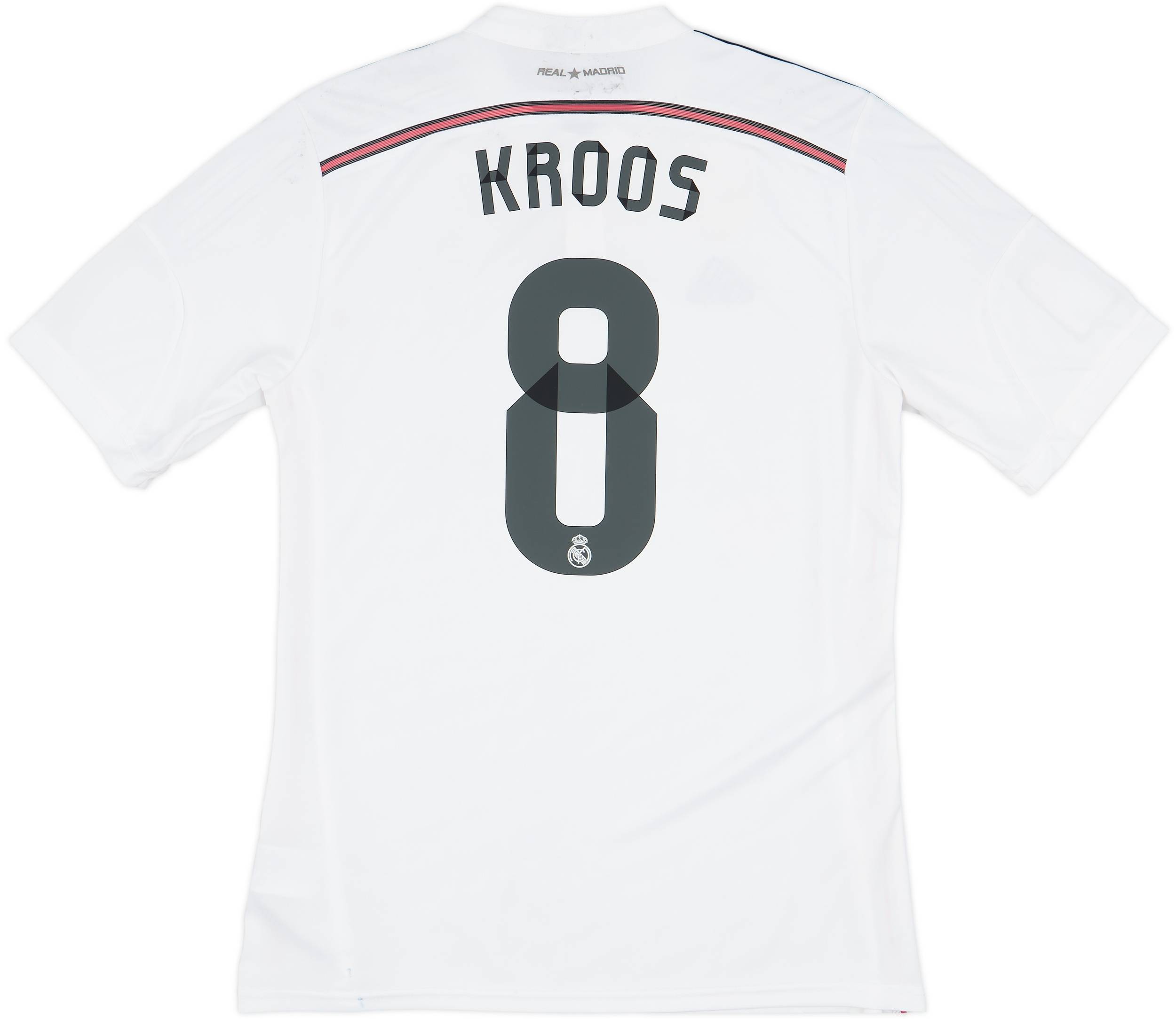 2014-15 Real Madrid Home Shirt Kroos #8 - 6/10 - (L)