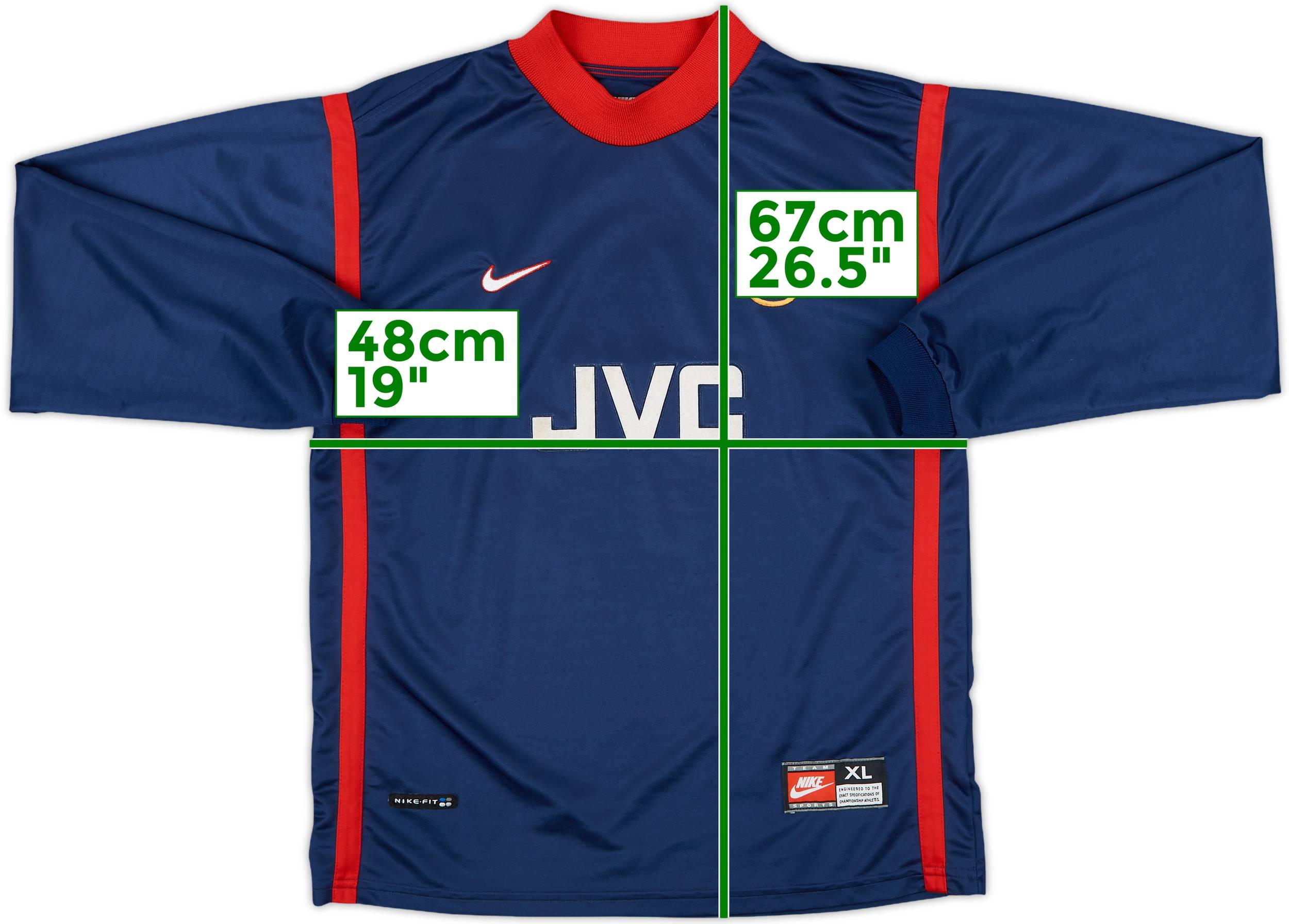 1998-99 Arsenal GK Shirt - 8/10 - (XL.Boys)