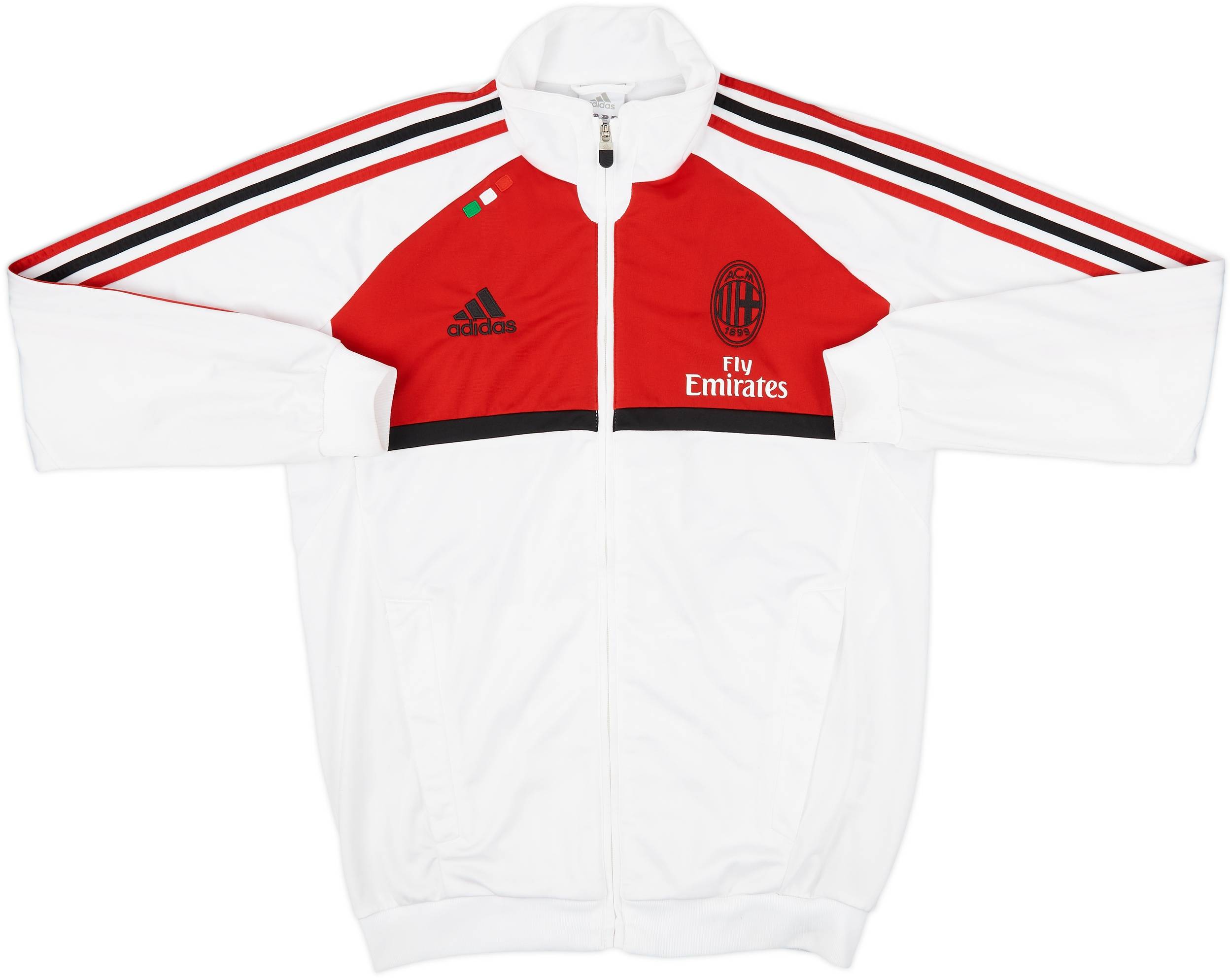 2011-12 AC Milan adidas Track Jacket - 8/10 - (M/L)