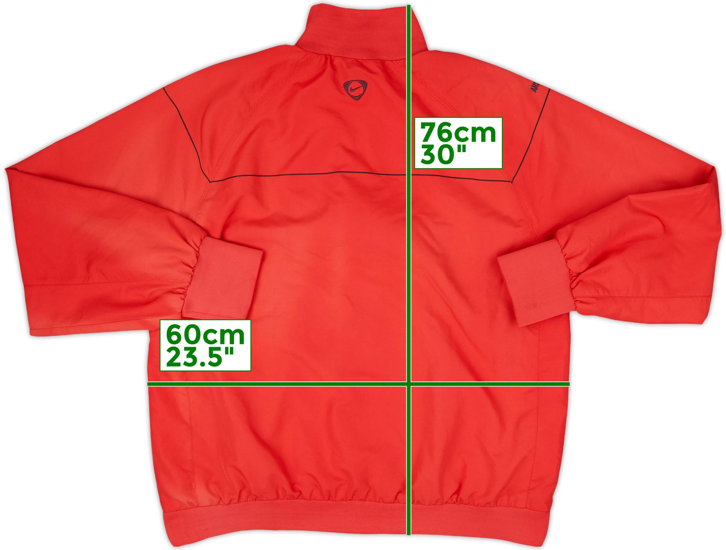 2008-09 Arsenal Nike Track Jacket - 7/10 - (XL)