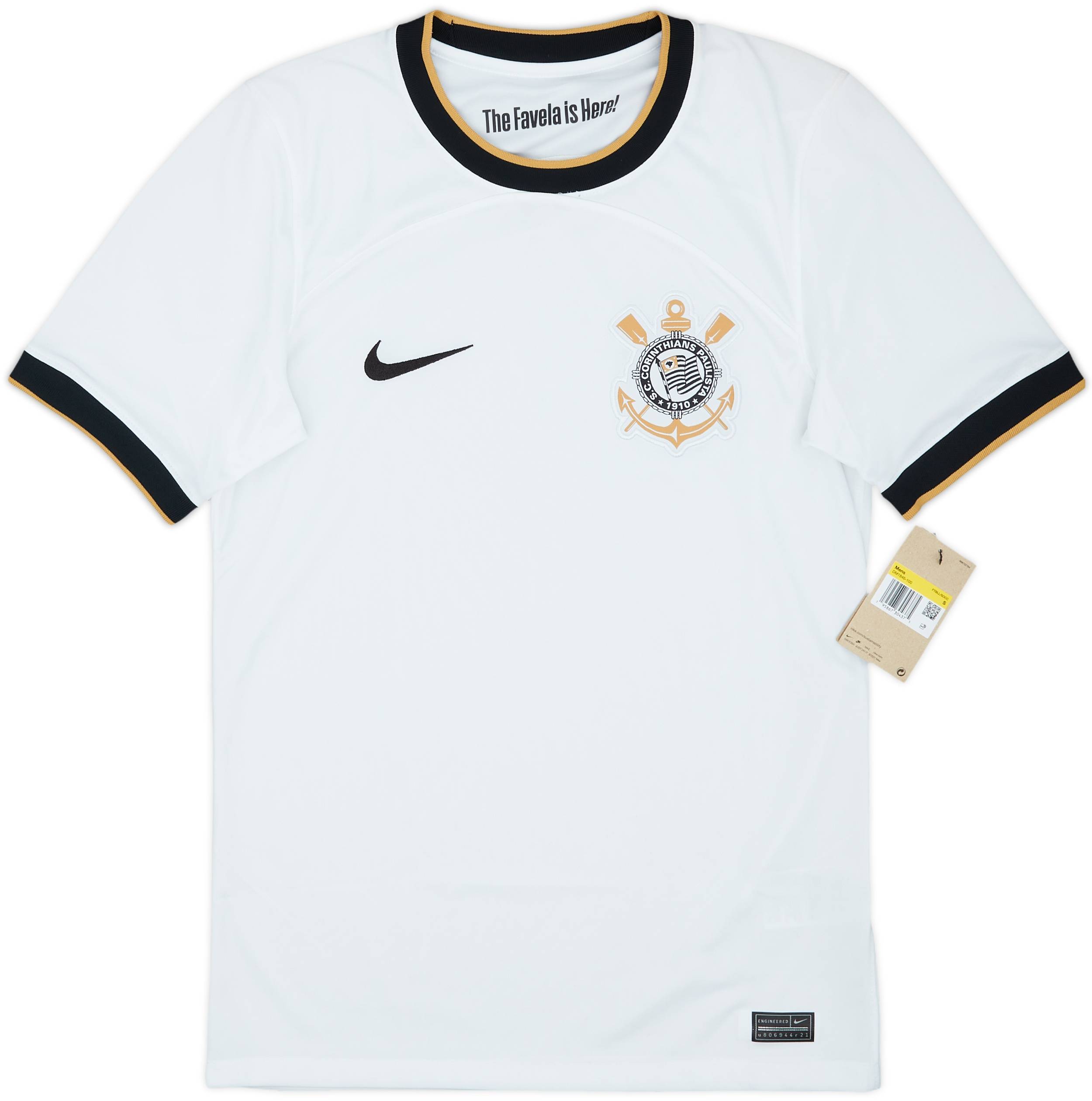 2022-23 Corinthians Home Shirt (S)