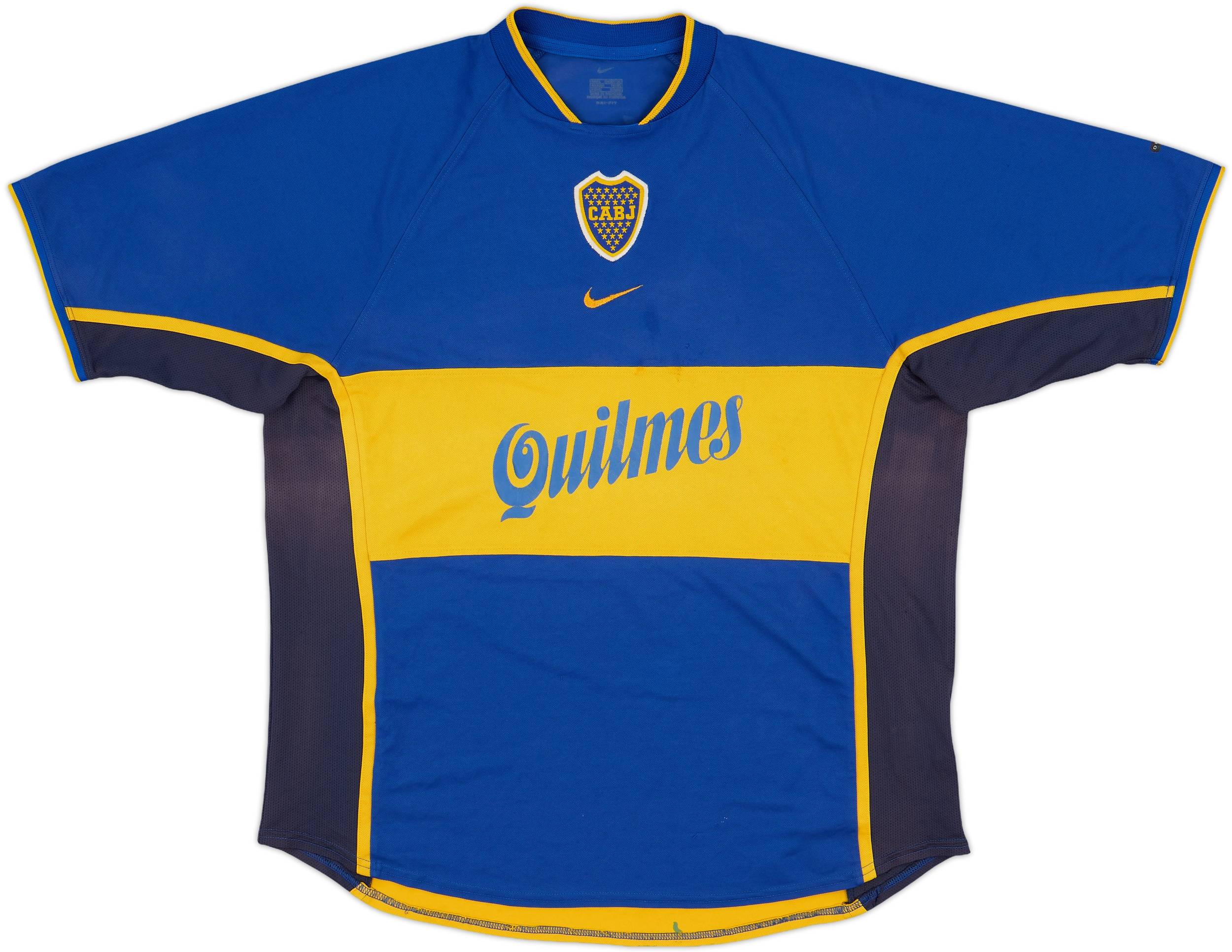 2001-02 Boca Juniors Home Shirt - 5/10 - (L) 2001-02 Boca Juniors Home Shirt - 5/10 - (L)