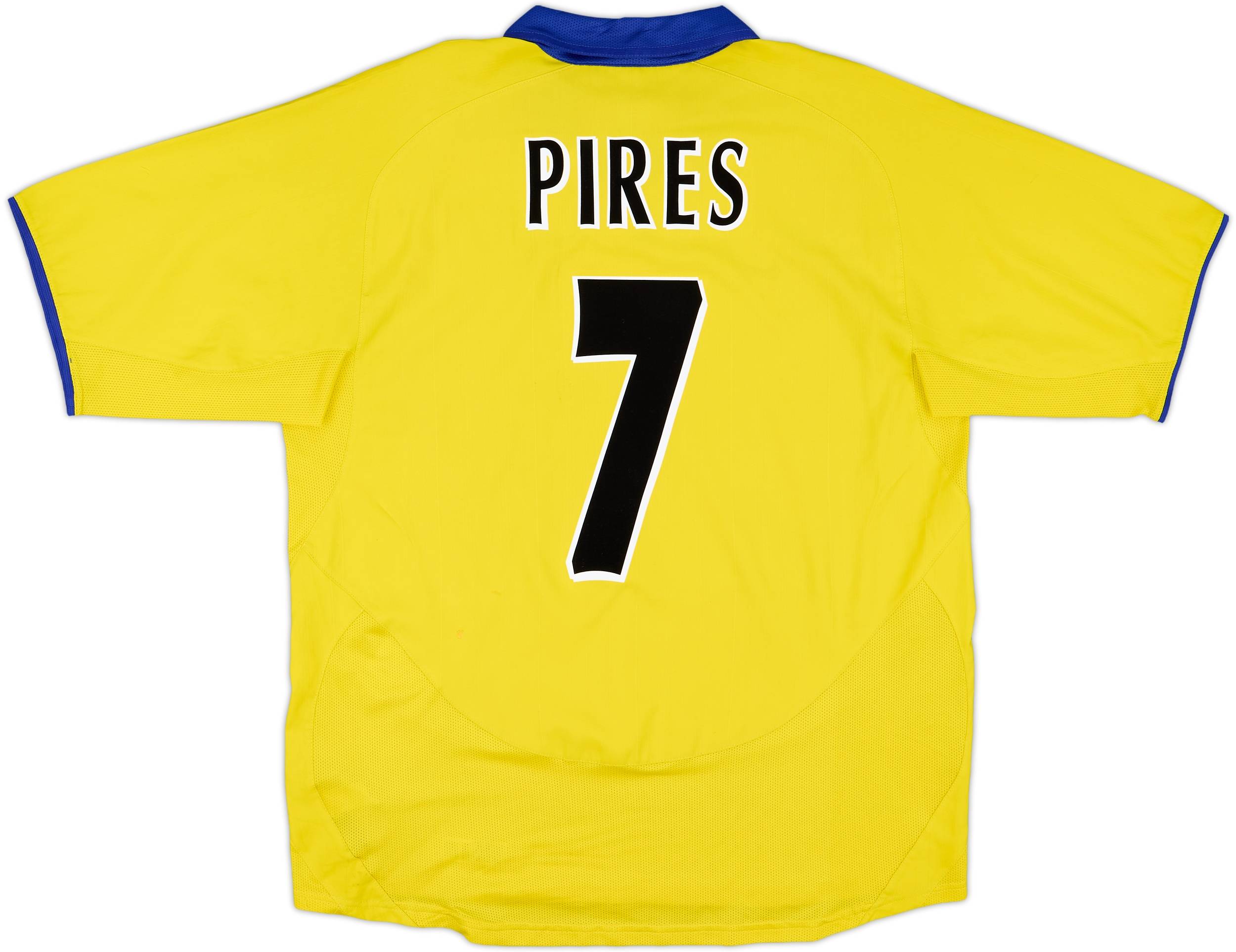 2003-05 Arsenal Away Shirt Pires #7 - 7/10 - (L)