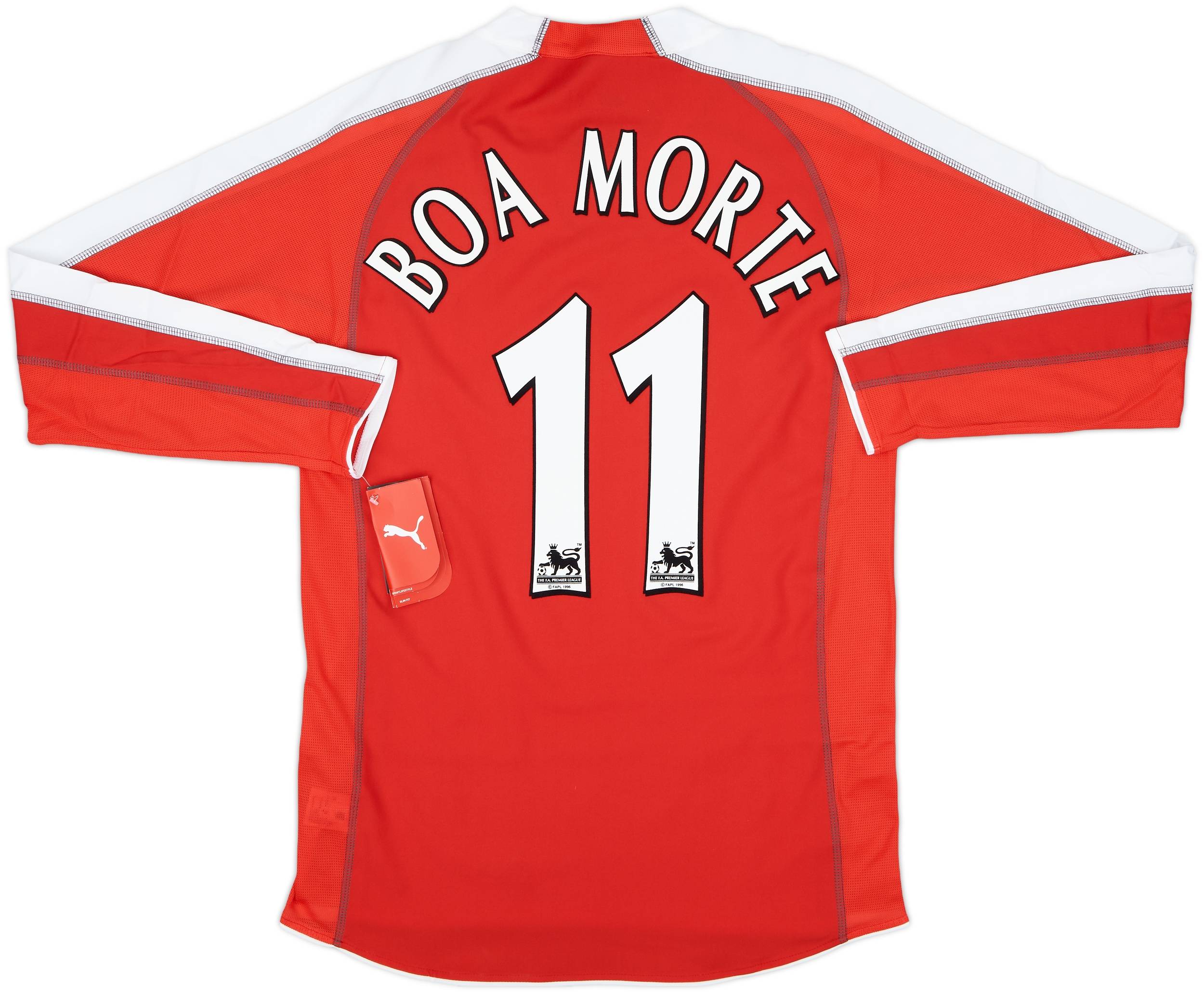 2005-06 Fulham Away L/S Shirt Boa Morte #11 (M)