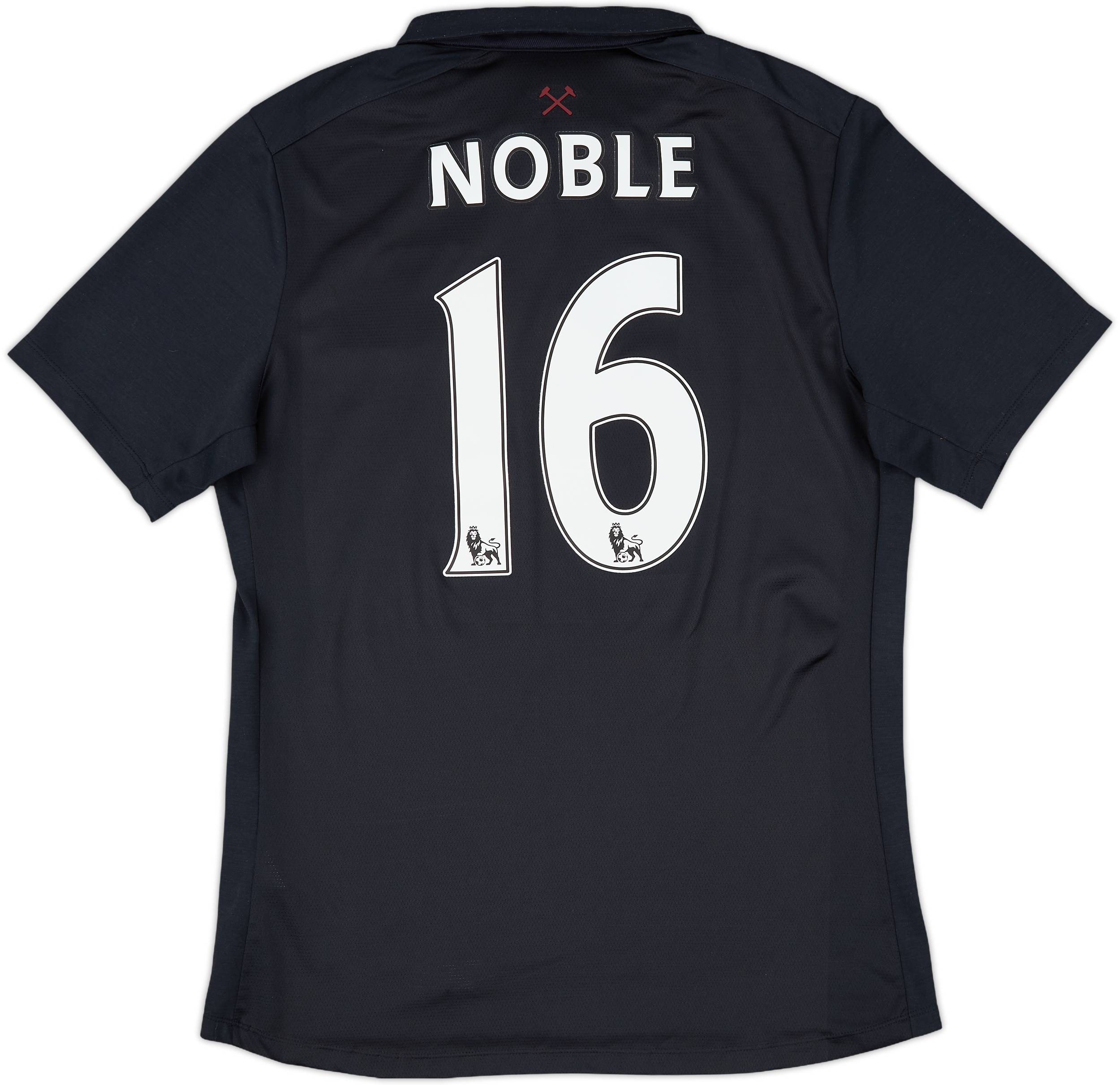 2016-17 West Ham "TIWFC" Third Shirt Noble #16 - 6/10 - (M)