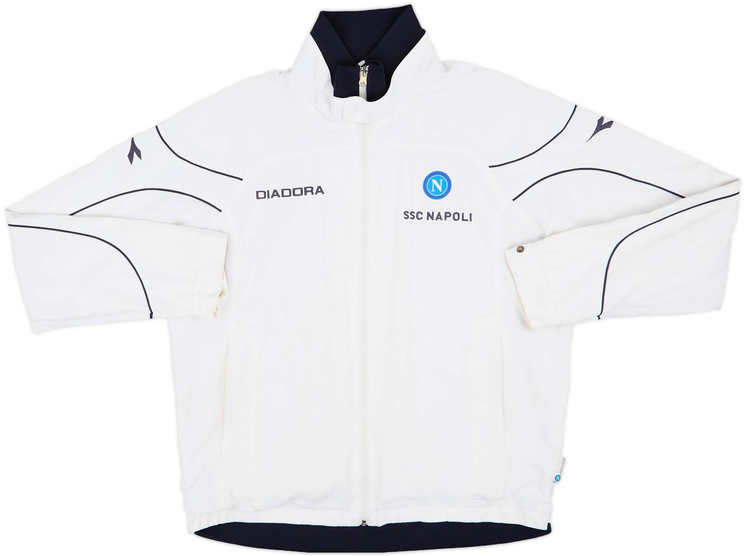 2006-07 Napoli Diadora Track Jacket - 5/10 - (XL)
