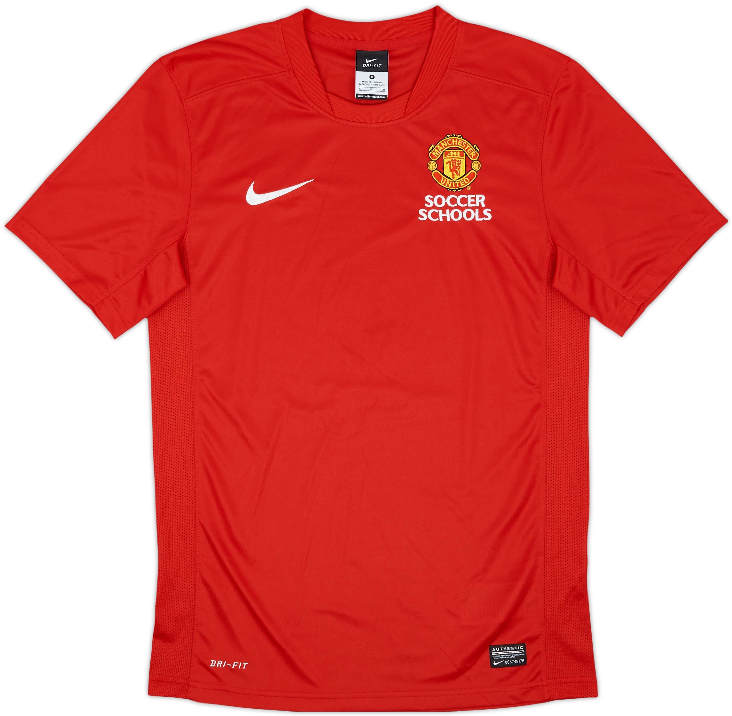 2014-15 Manchester United Soccer Schools Nike Training Shirt - 9/10 - (S)