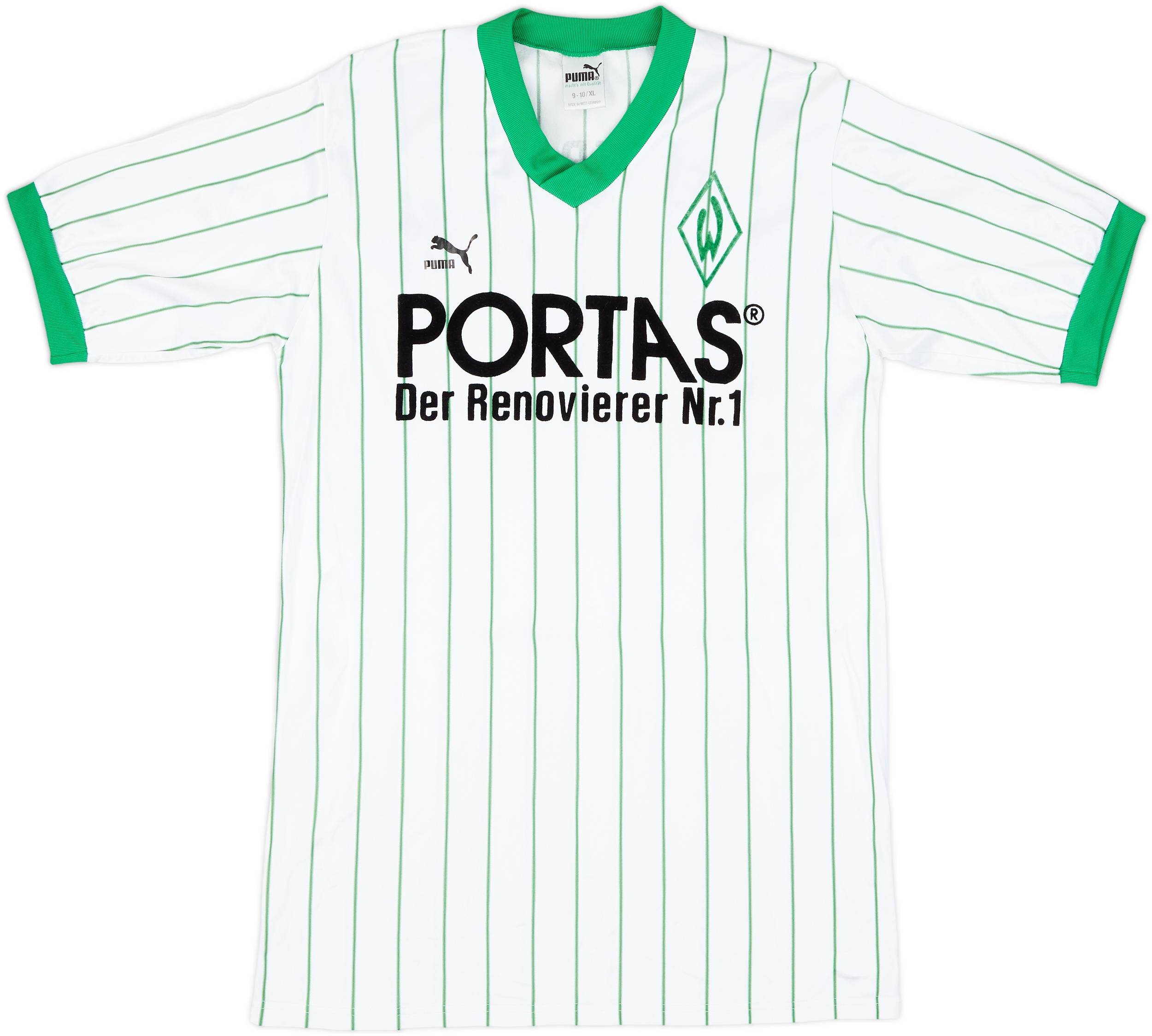 1987-89 Werder Bremen Home Shirt - 9/10 - (XL)