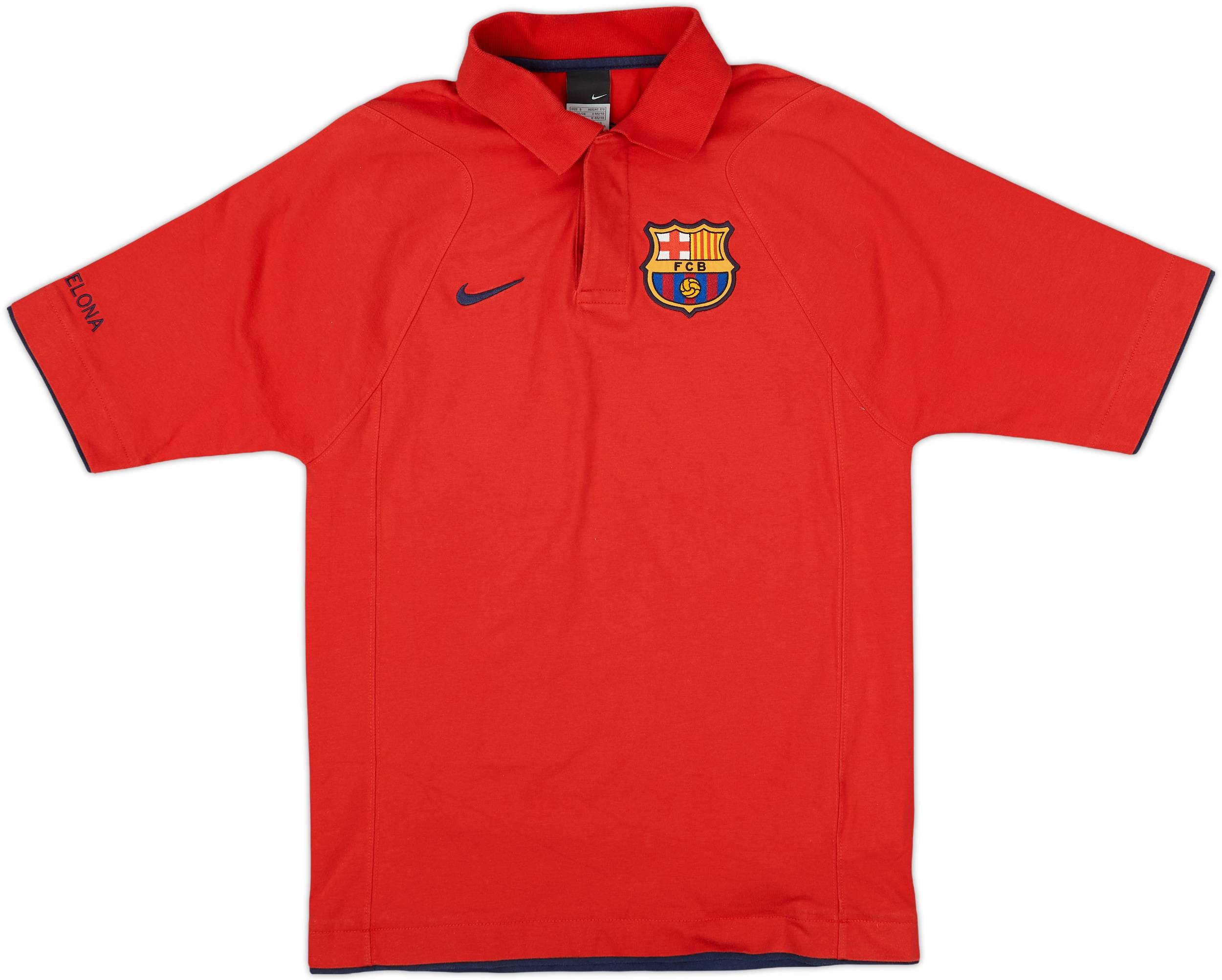2006-07 Barcelona Nike Polo Shirt - 8/10 - (S)