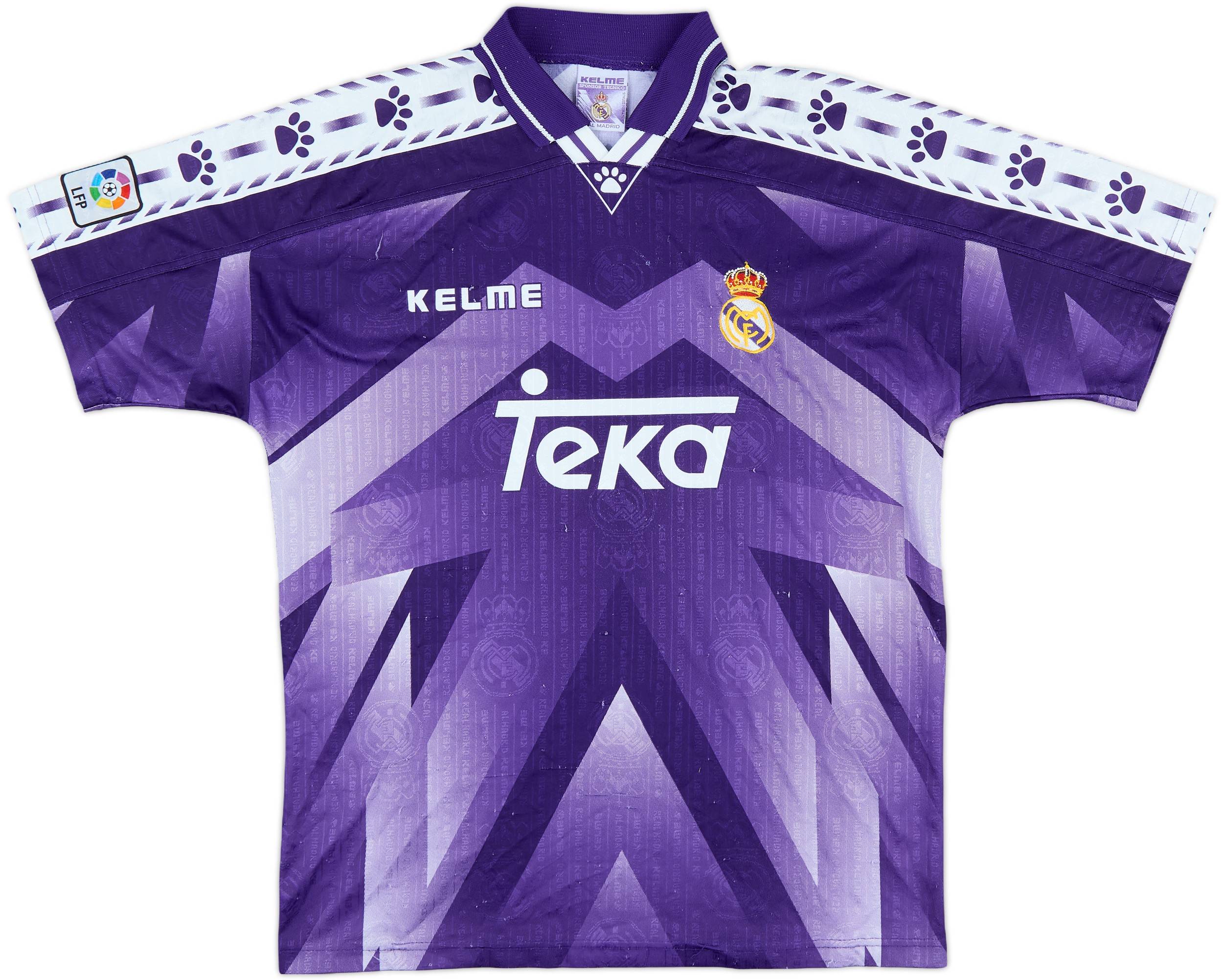 1996-97 Real Madrid Away Shirt - 5/10 - (L)