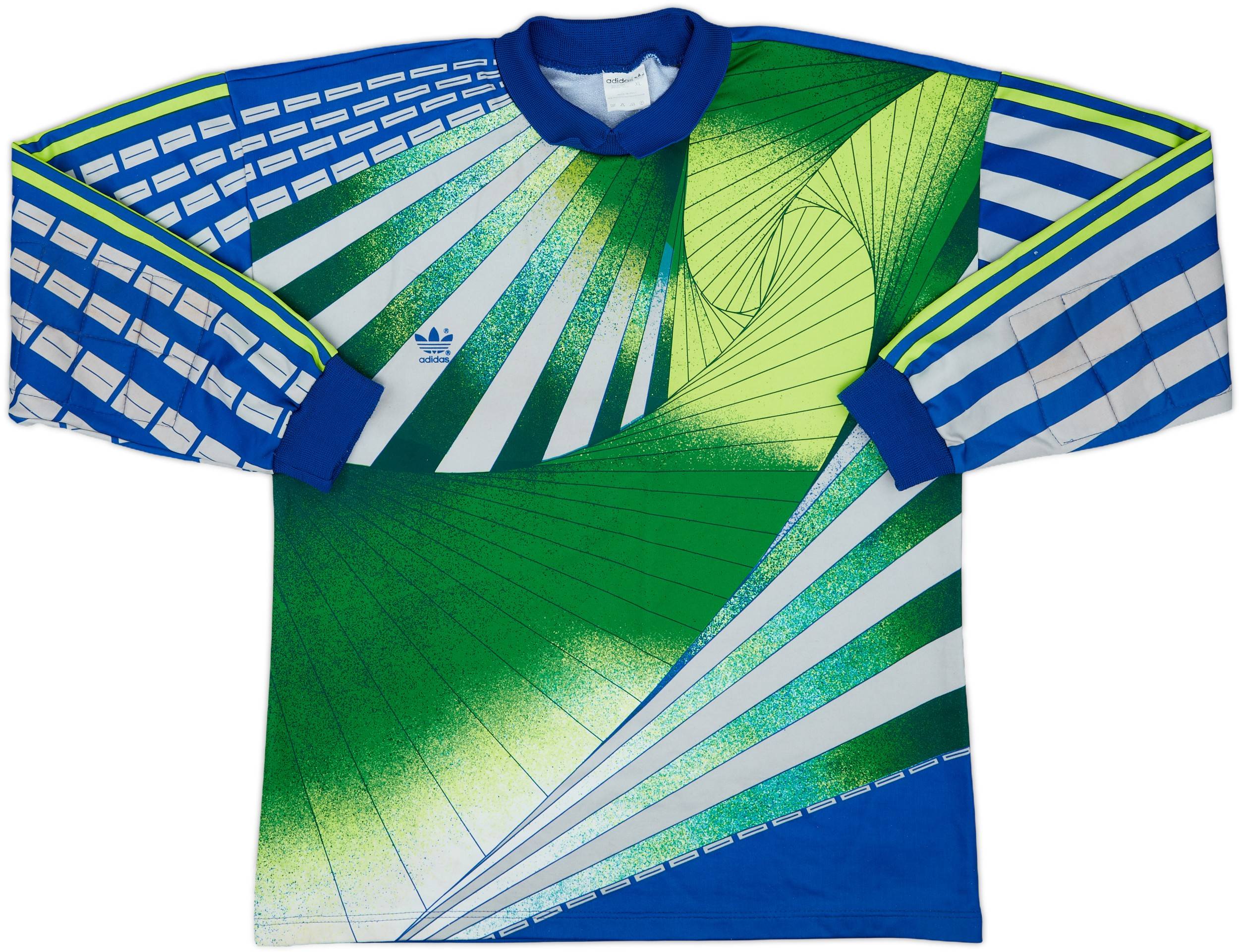 1990-92 adidas GK Template Shirt (Marseille) #1 - 8/10 - (XL)