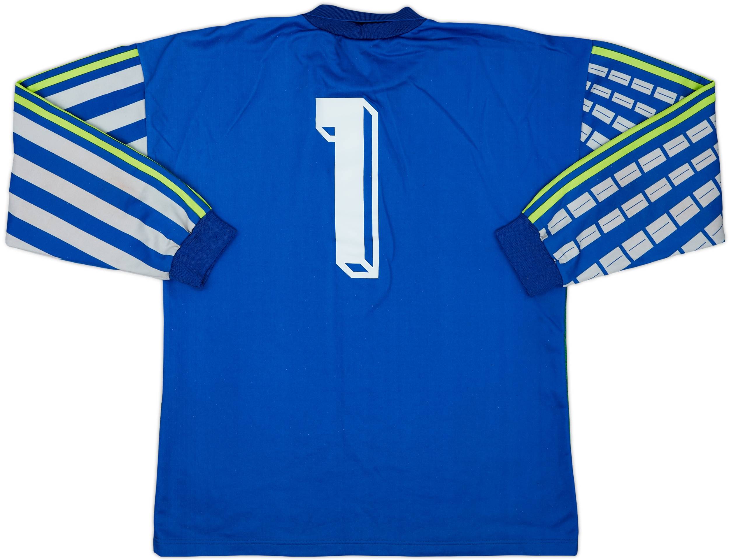 90s  GKゲームシャツ XL マルセイユ　ヴィンテージ 1990-92 adidas GK Template Shirt (Marseille) #1 - 8/10 - (XL)