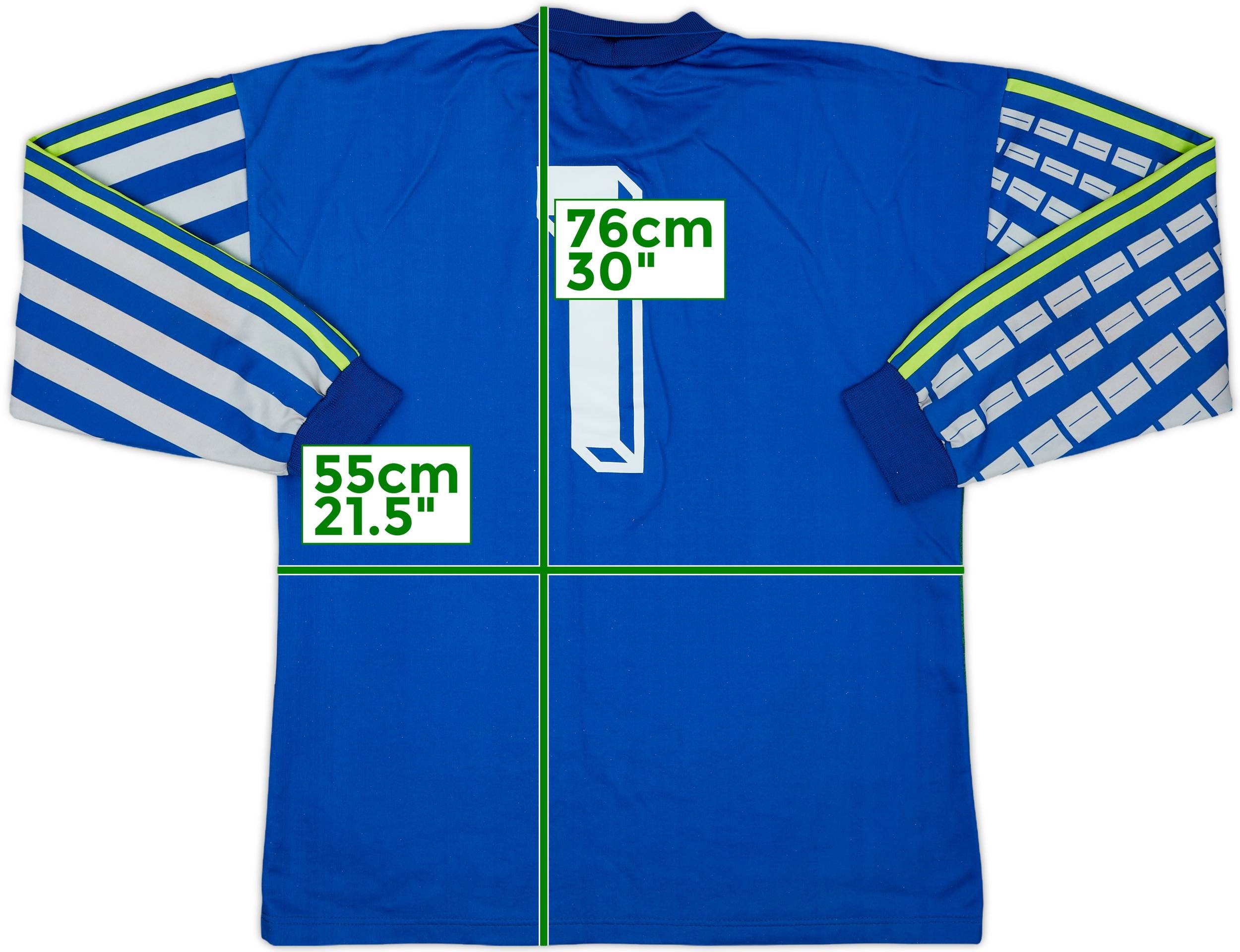 90s  GKゲームシャツ XL マルセイユ　ヴィンテージ 1990-92 adidas GK Template Shirt (Marseille) #1 - 8/10 - (XL)