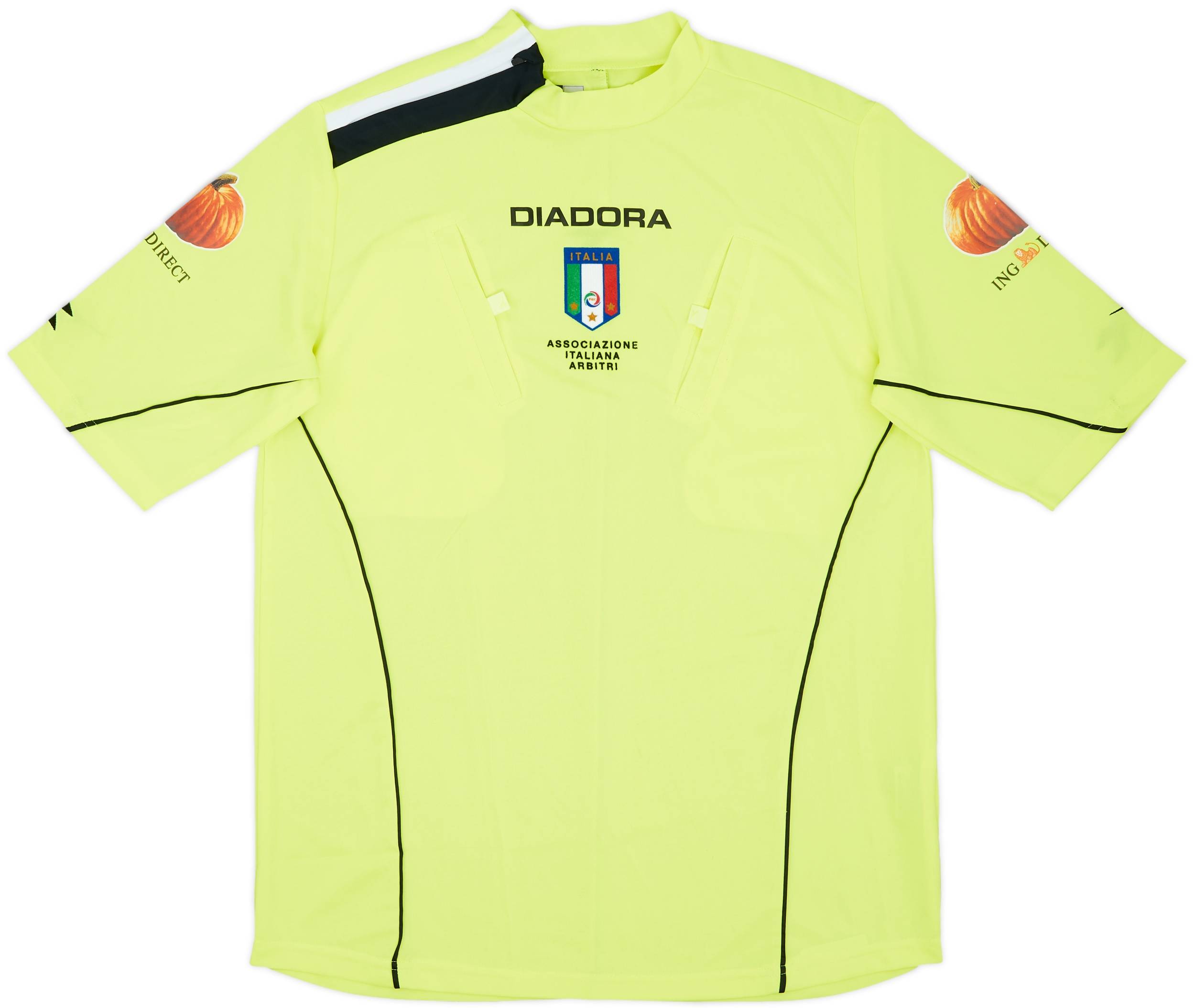 2006-07 Italy Diadora Referee Shirt - 8/10 - (L)