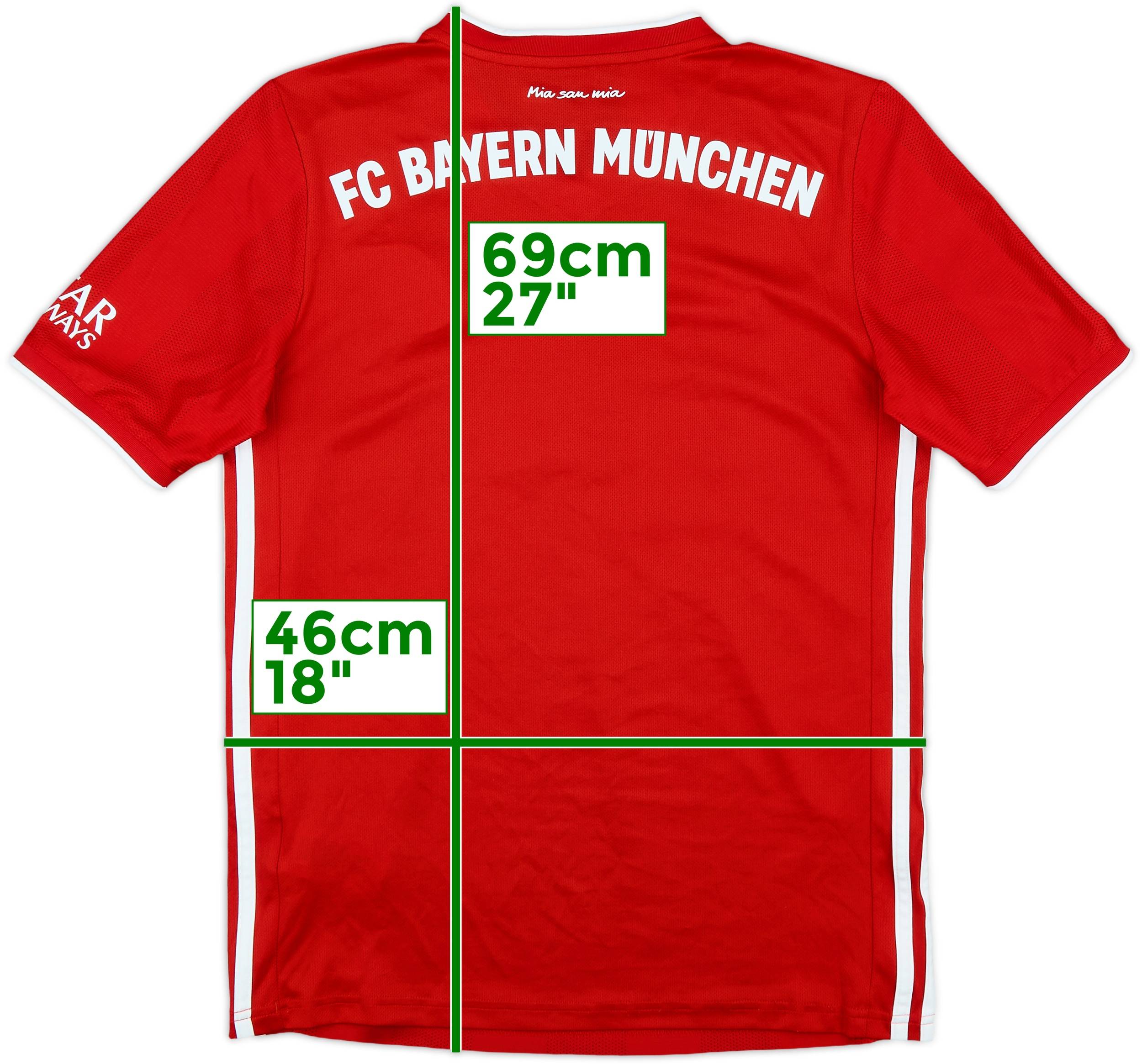 2020-21 Bayern Munich Home Shirt - 8/10 - (XL.Boys)