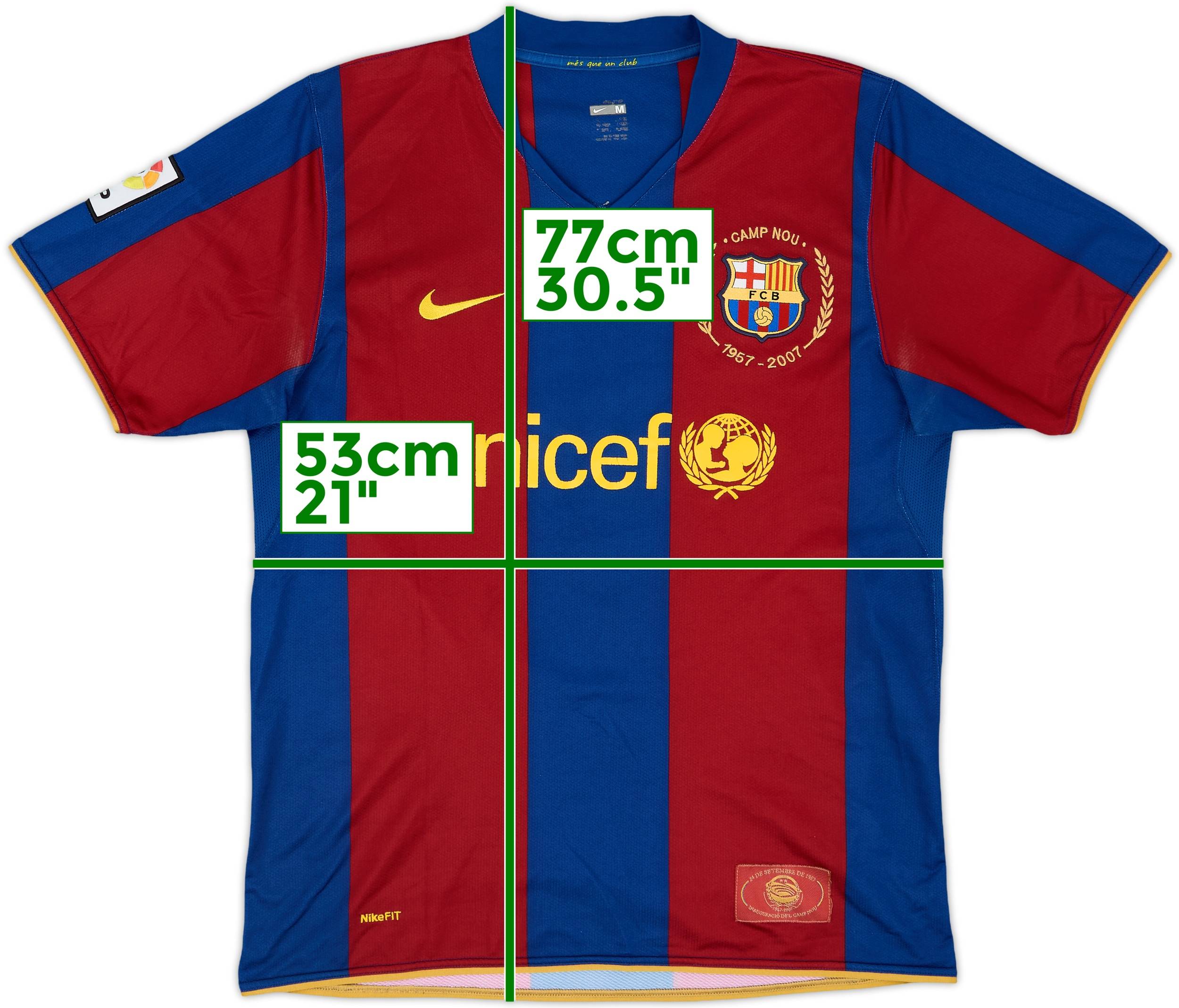 FC Barcelona Ronaldinho 10 シャツ Lサイズ RONALDINHO #10 MEN'S FC BARCELONA 2006/2008 SOCCER FOOTBALL