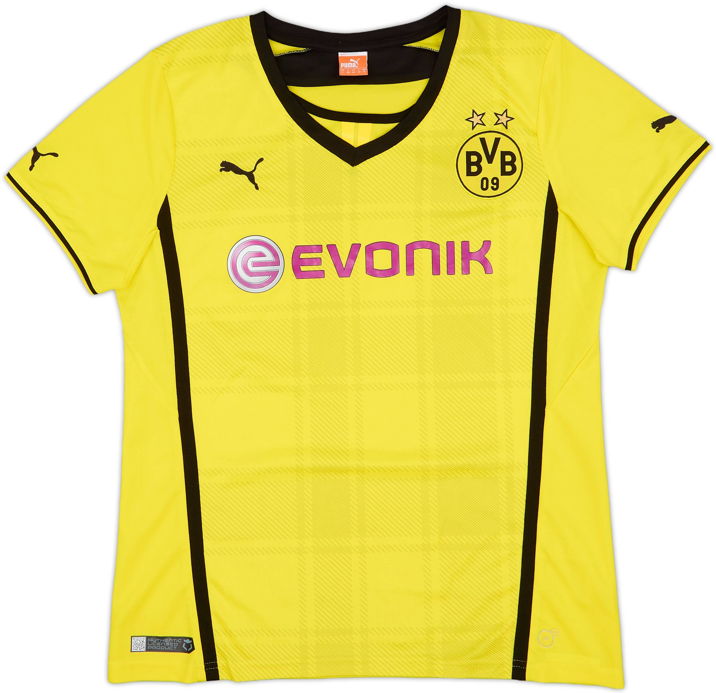 2013-14 Borussia Dortmund Home Shirt - 7/10 - (Women's L)