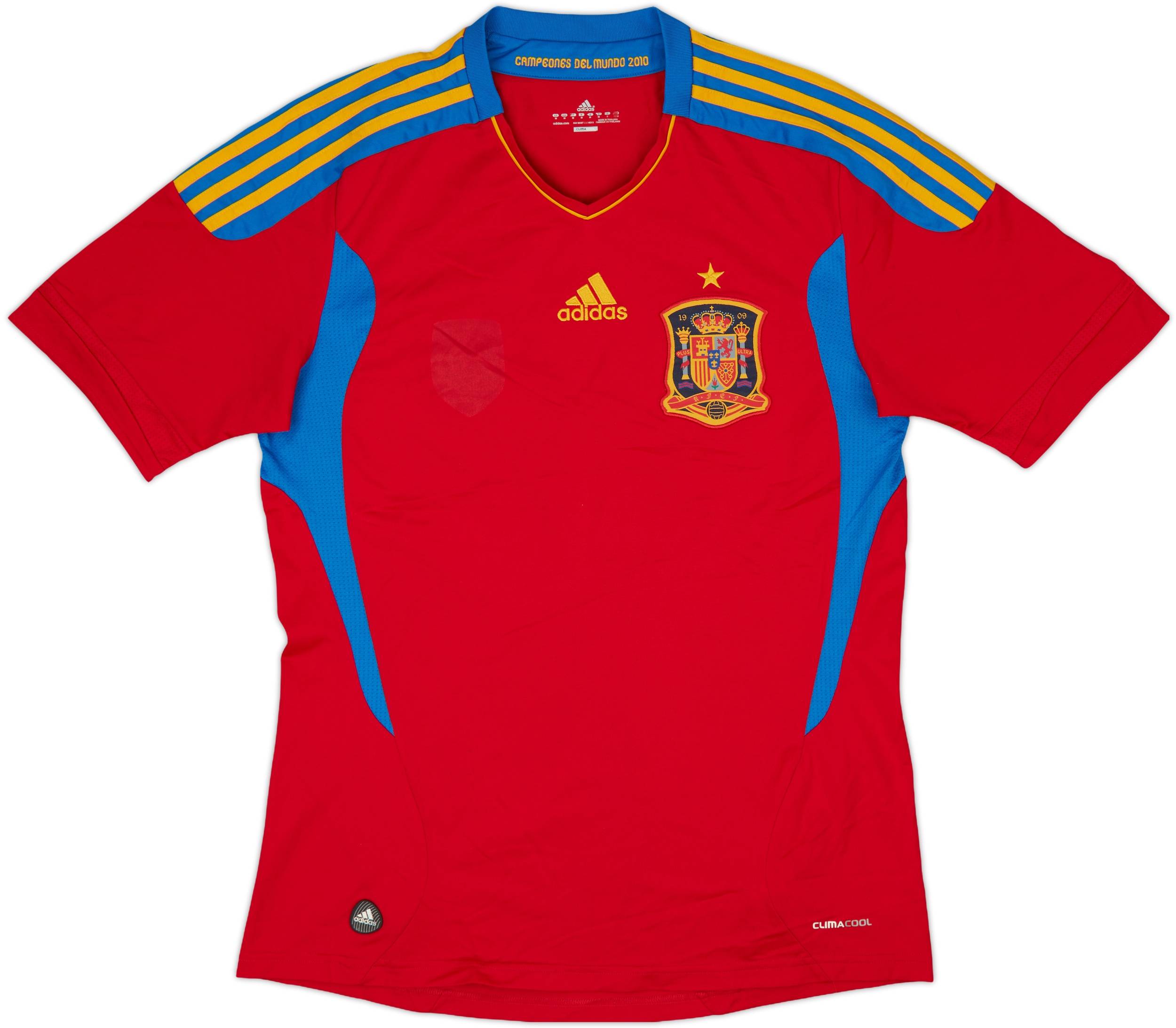 2010-11 Spain Home Shirt - 5/10 - (M)