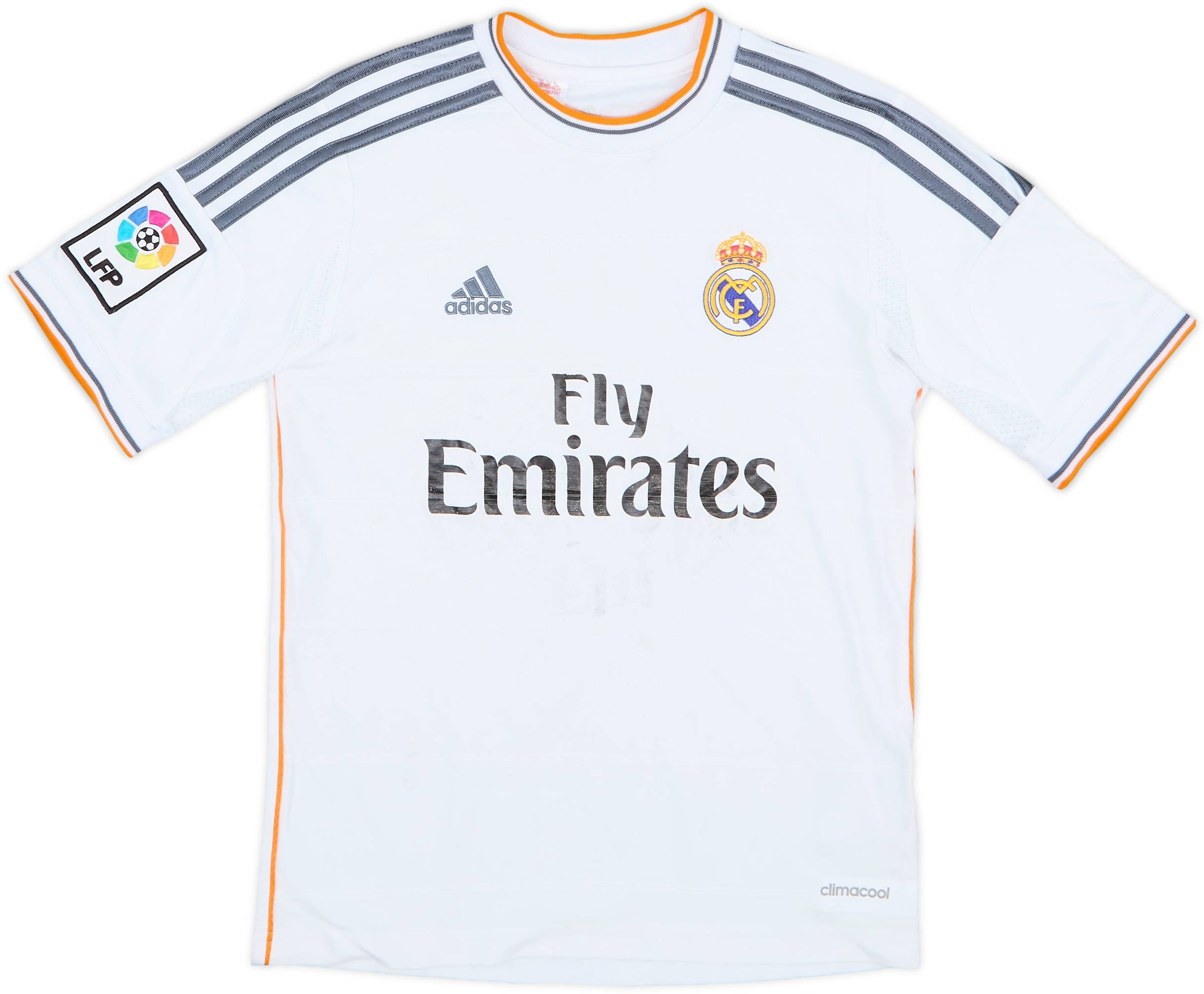 2013-14 Real Madrid Home Shirt - 4/10 - (S.Boys)