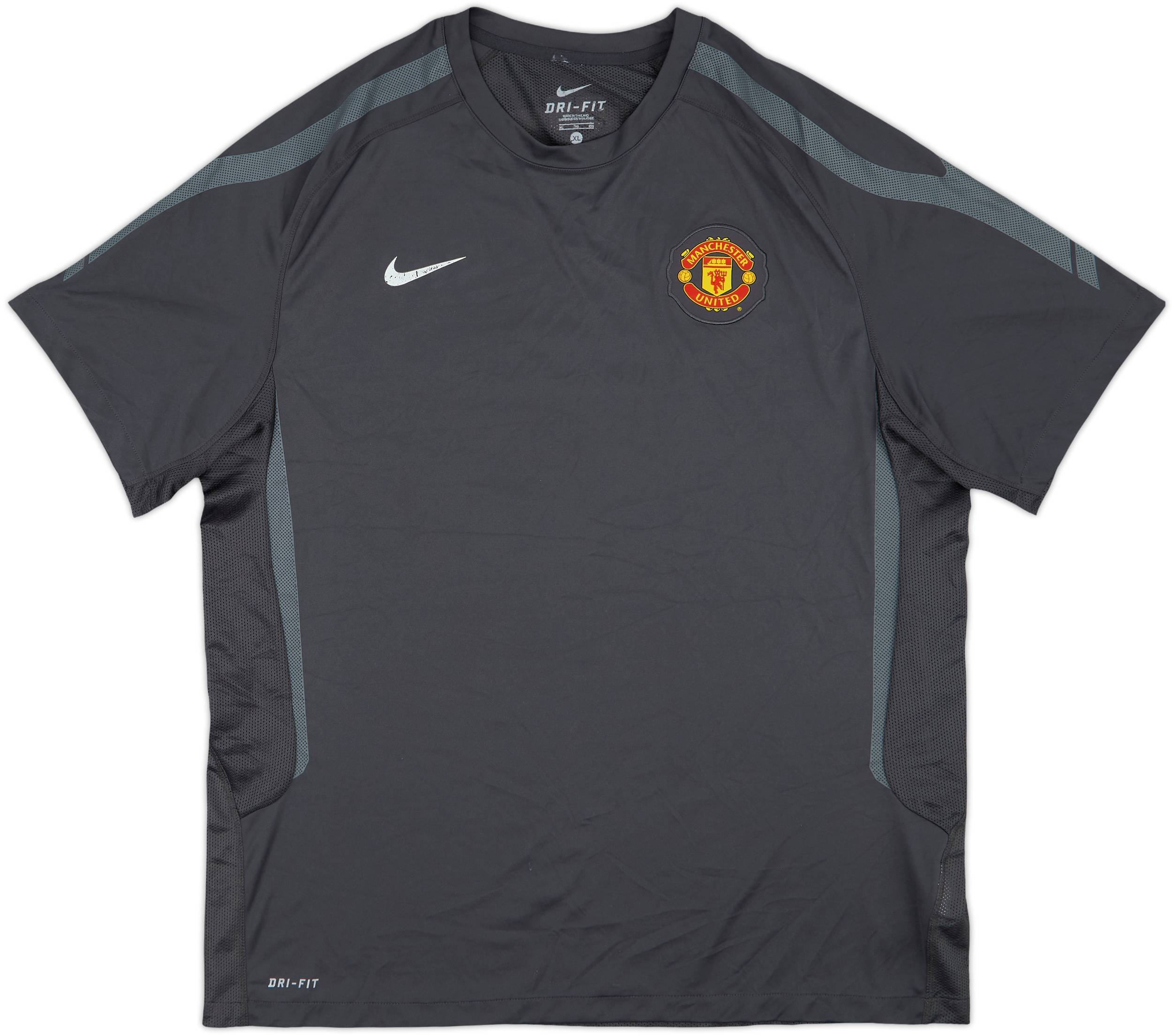 2010-11 Manchester United Nike Training Shirt - 5/10 - (XL)