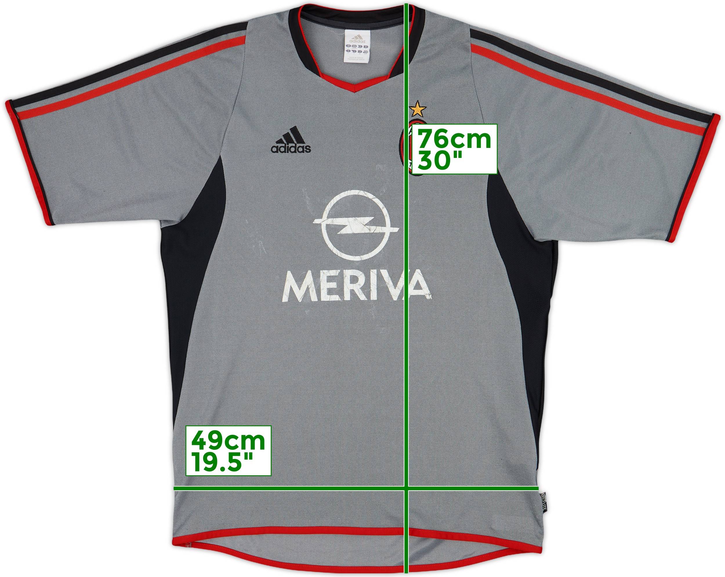 03-04 AC Milan ストライプジャージ 03-04 AC Milan ストライプジャージ